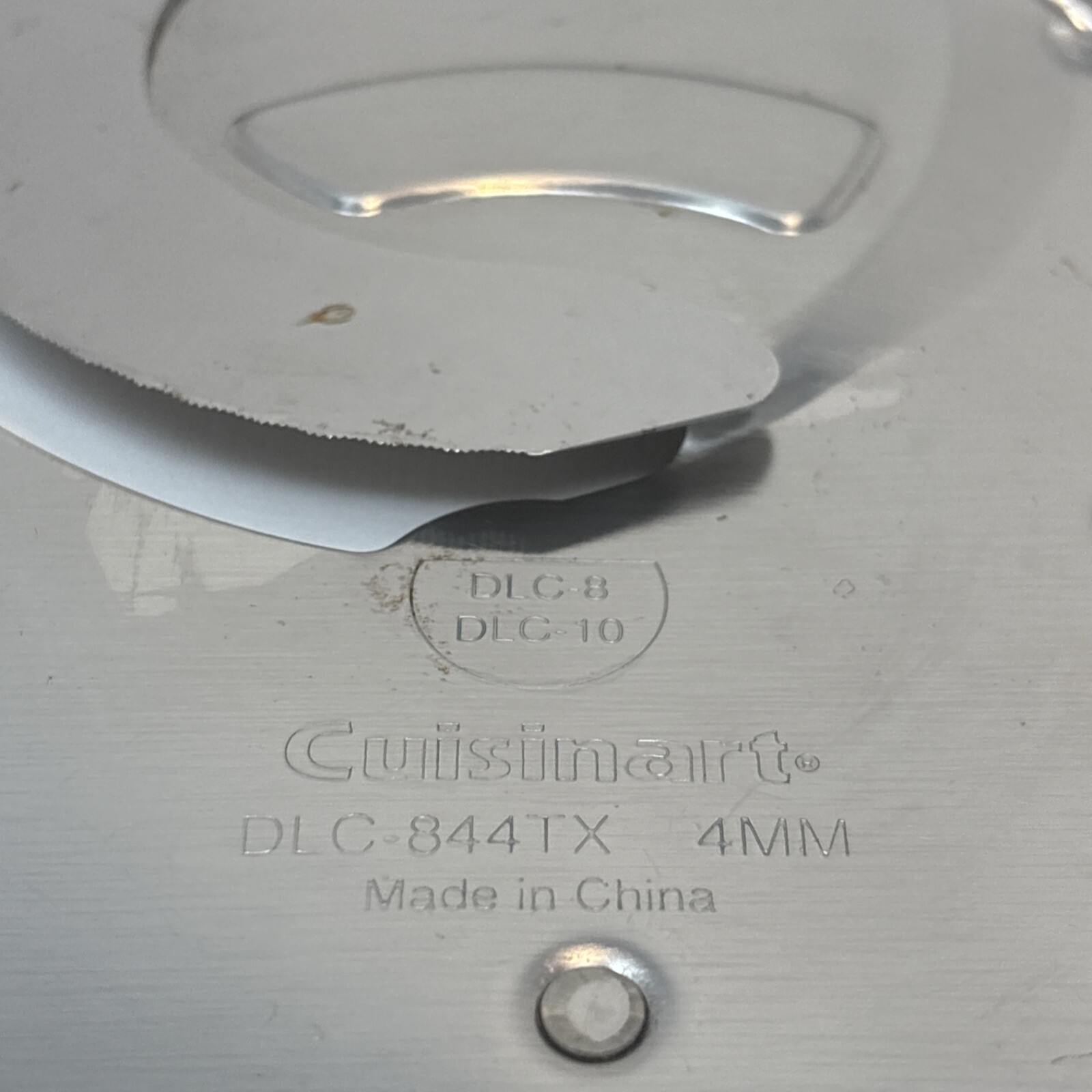 Set of 3 Cuisinart Food Processor Disc Blades – DLC 842 837 844