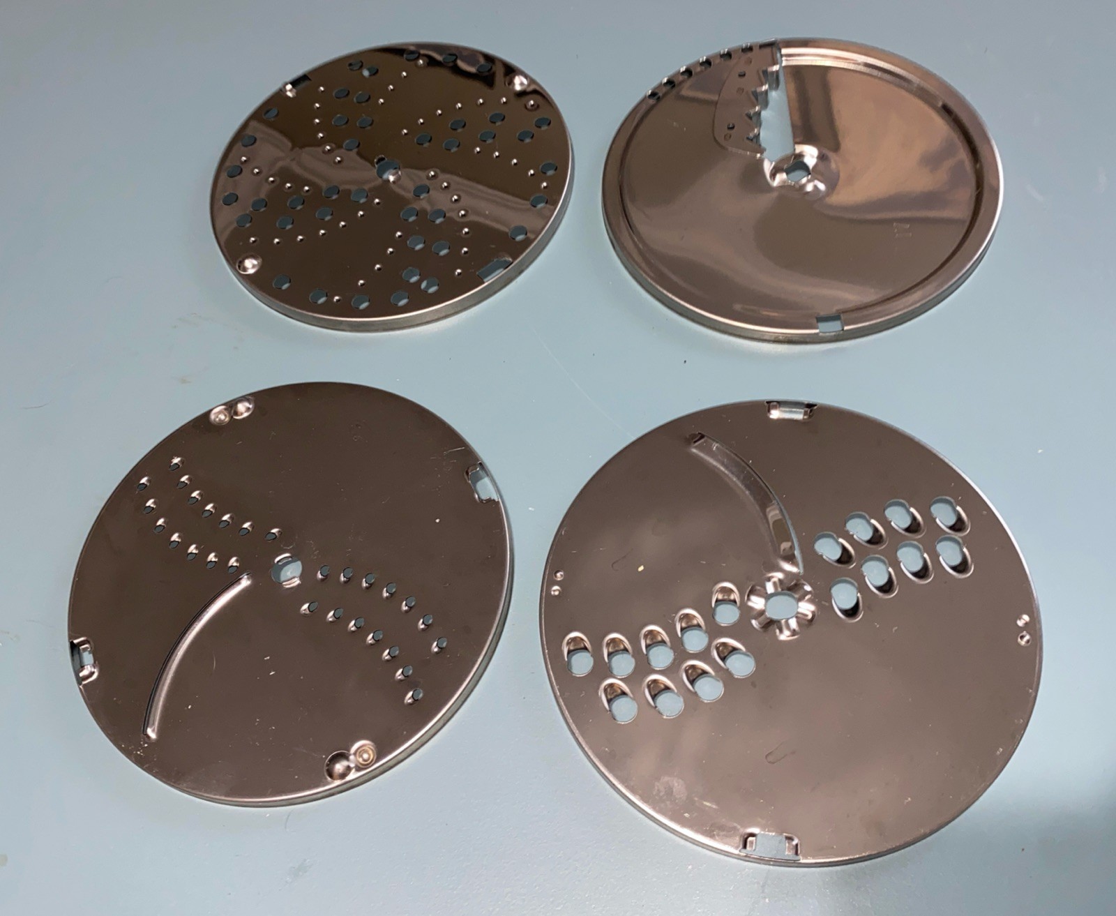 Braun Multipractic Food Processor Replacement 4 Disc Blades 4243 4258 4259 4261