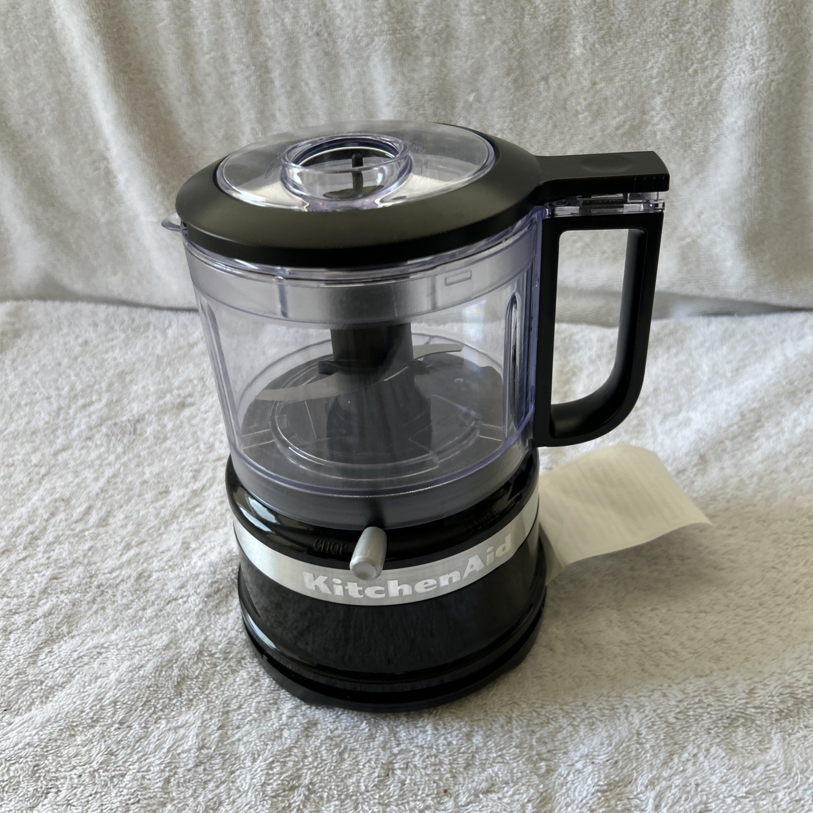 KitchenAid 3.5 Cup Food Chopper Model # KFC3516OB – Onyx Black – Mint Condition