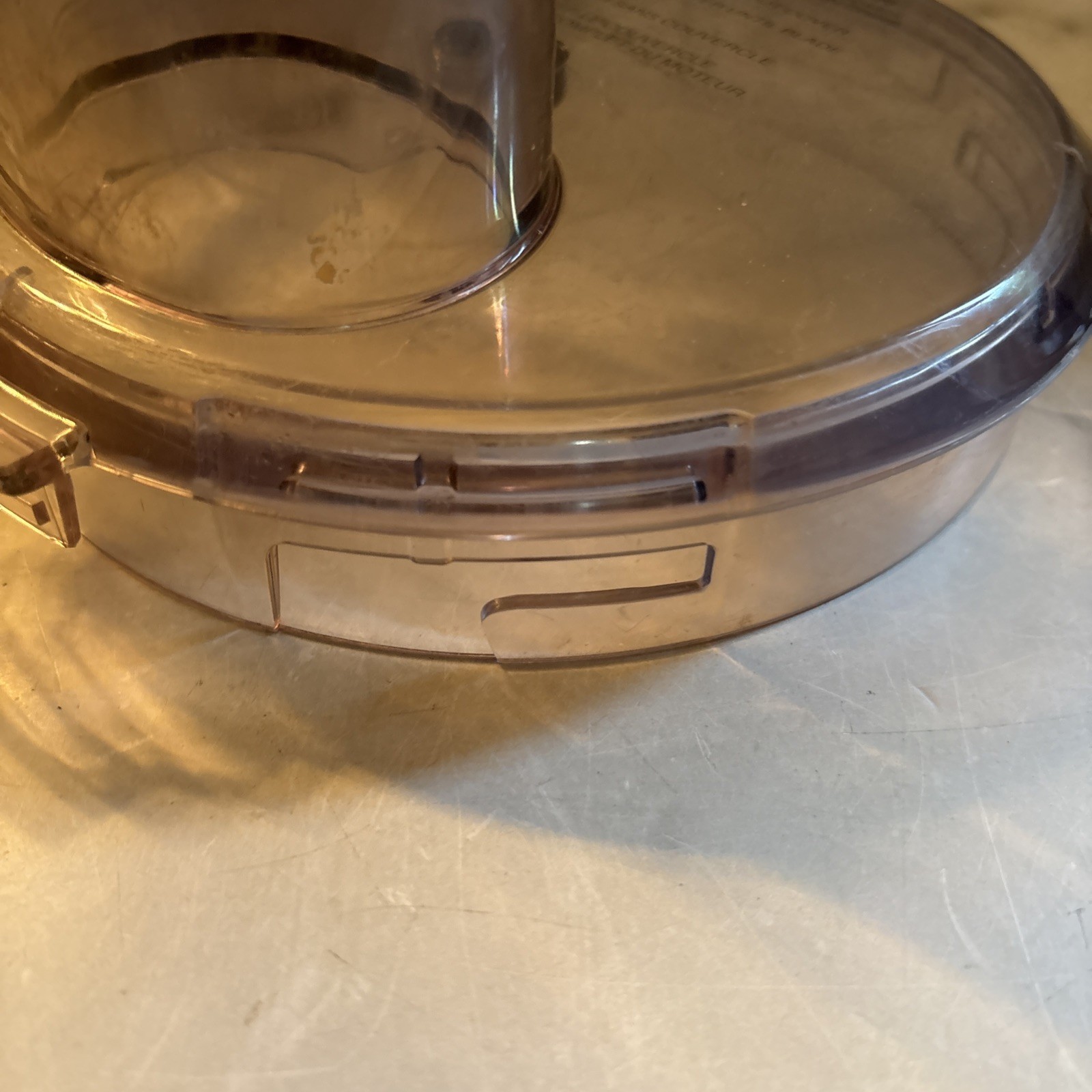 Cuisinart Food Processor CFP-800 Replacement Lid CFP-800WBC & Pusher FP-8P