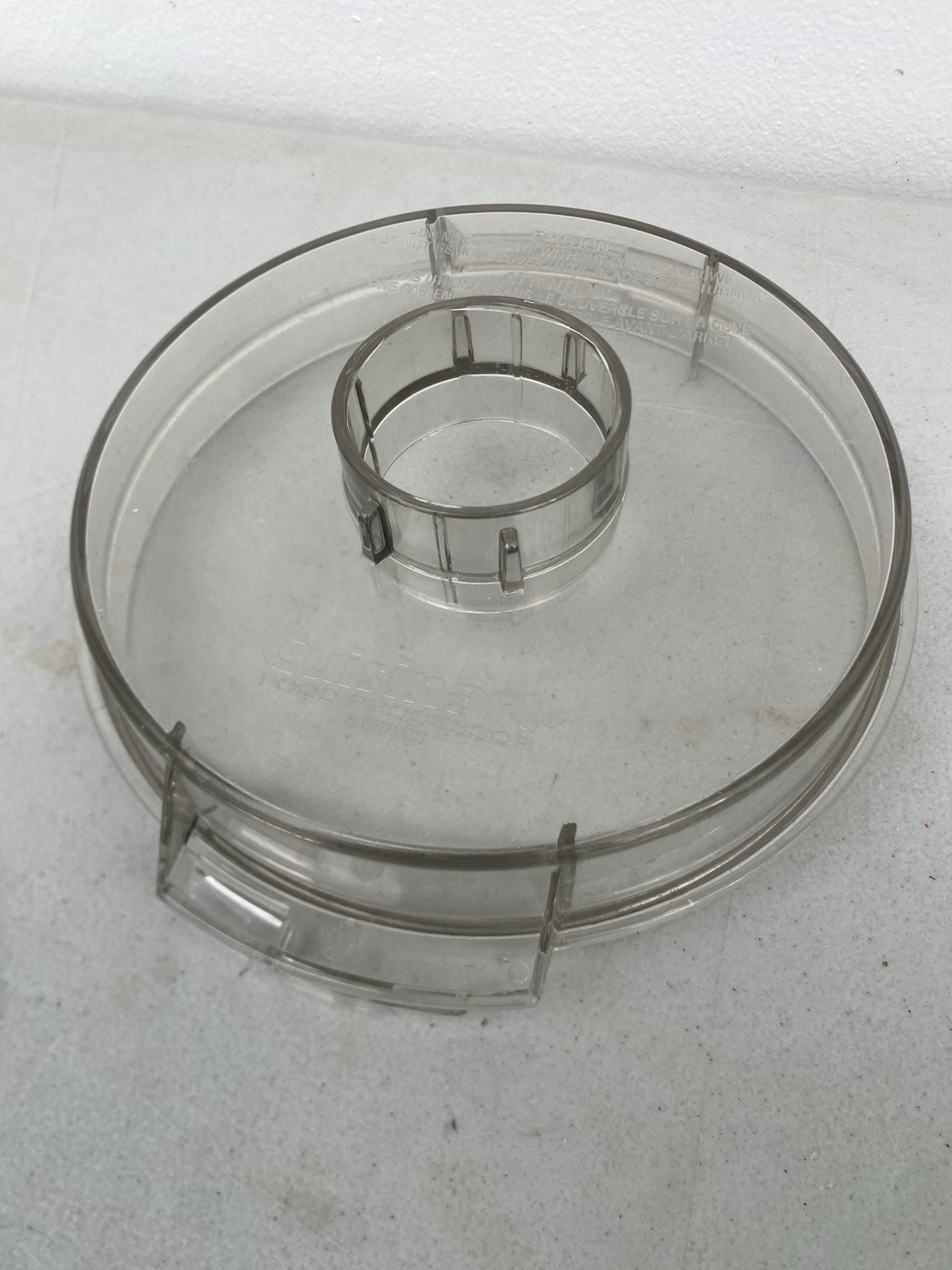 Cuisinart Pro Custom 11 Food Processor DLC-8 Flat Lid DLC-806GTX No Cap