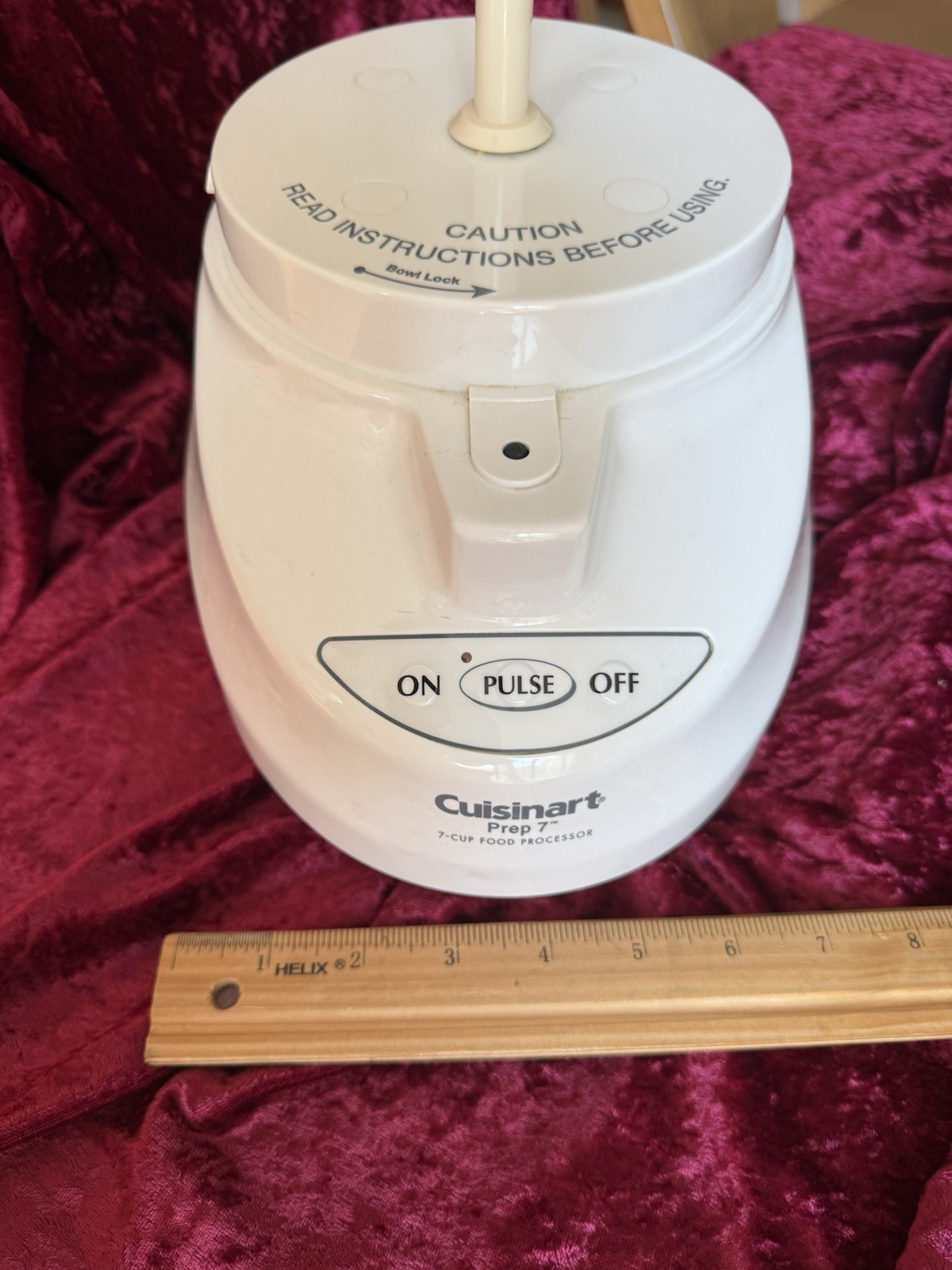 Cuisinart DLC-2007N Prep 7 7-Cup Food Processor Motor Base Unit Only. Tested.