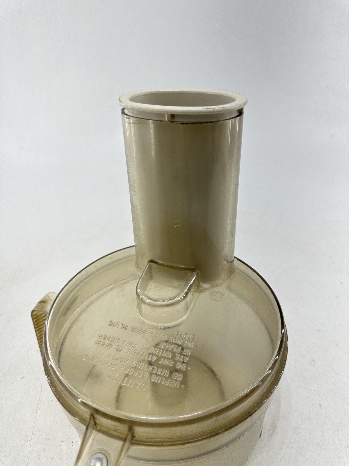 Vtg General Electric GE D1FP1B Food Processor Lid Bowl Pusher Replacement Parts