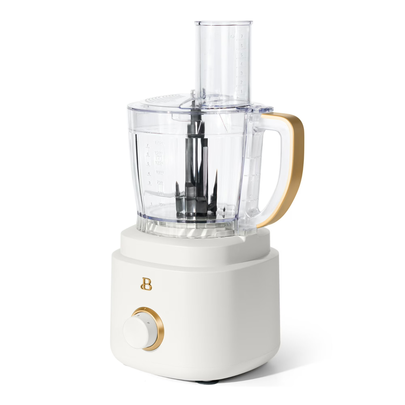 Beautiful 10-Cup Food Processor White Icing w/ Accessories
