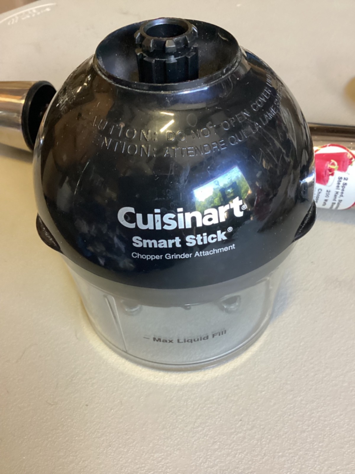 Cuisinart Smart Stick Immersion Blender with Chopper and Whisk Accessories