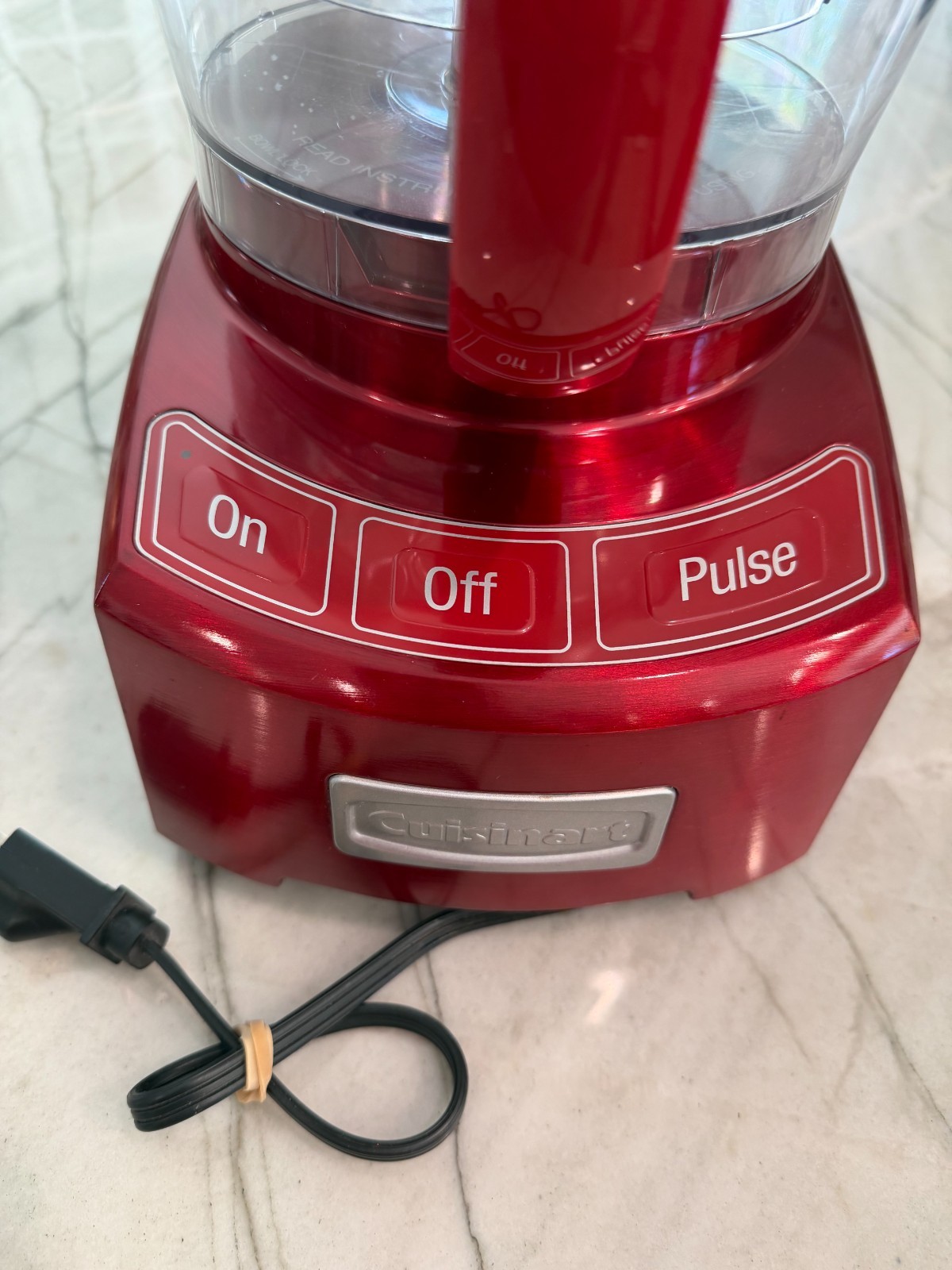 Cuisinart FP-12MR Elite Collection Metallic Red 12-Cup Food Processor FP-12M9