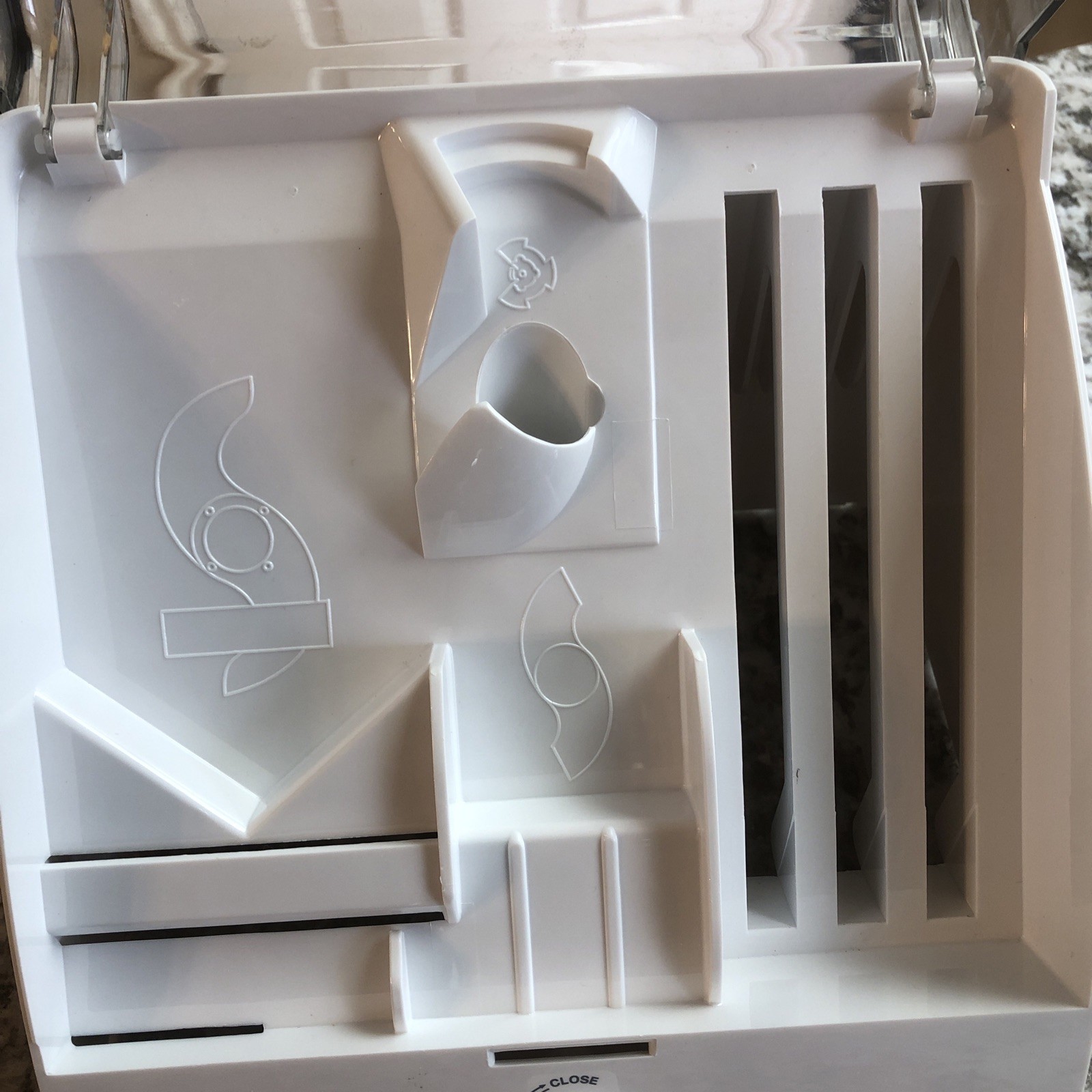 Cuisinart BDH-2C Food Processor Accessory Storage Holder Only For Blades & Discs