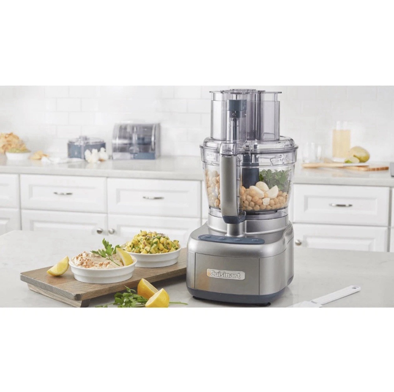Cuisinart Elemental 13 Cup Food Processor with Dicing, Gunmetal – FP-13DGM