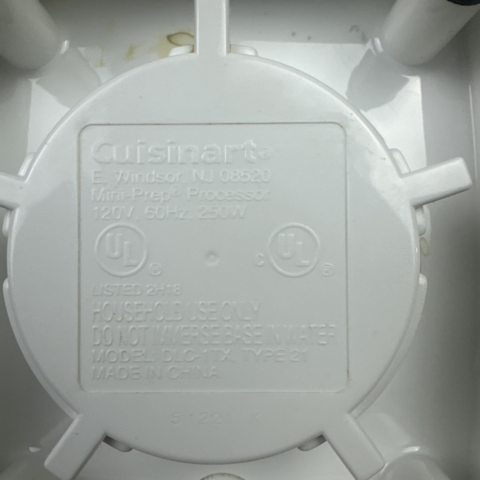 Cuisinart Mini-Prep Food Processor Motor Base Only – DLC-1TX – Tested, works