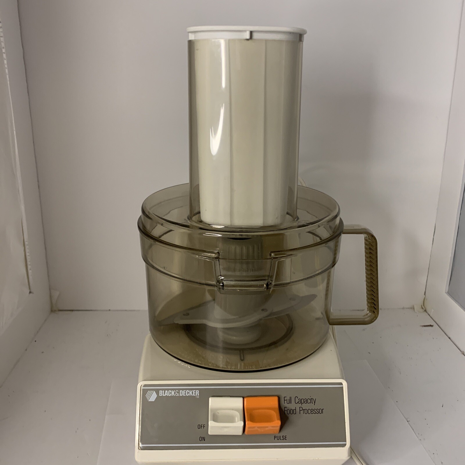 Black & Decker Classic Food Processor Full Capacity 2 Speed D1FP1D TESTED VTG