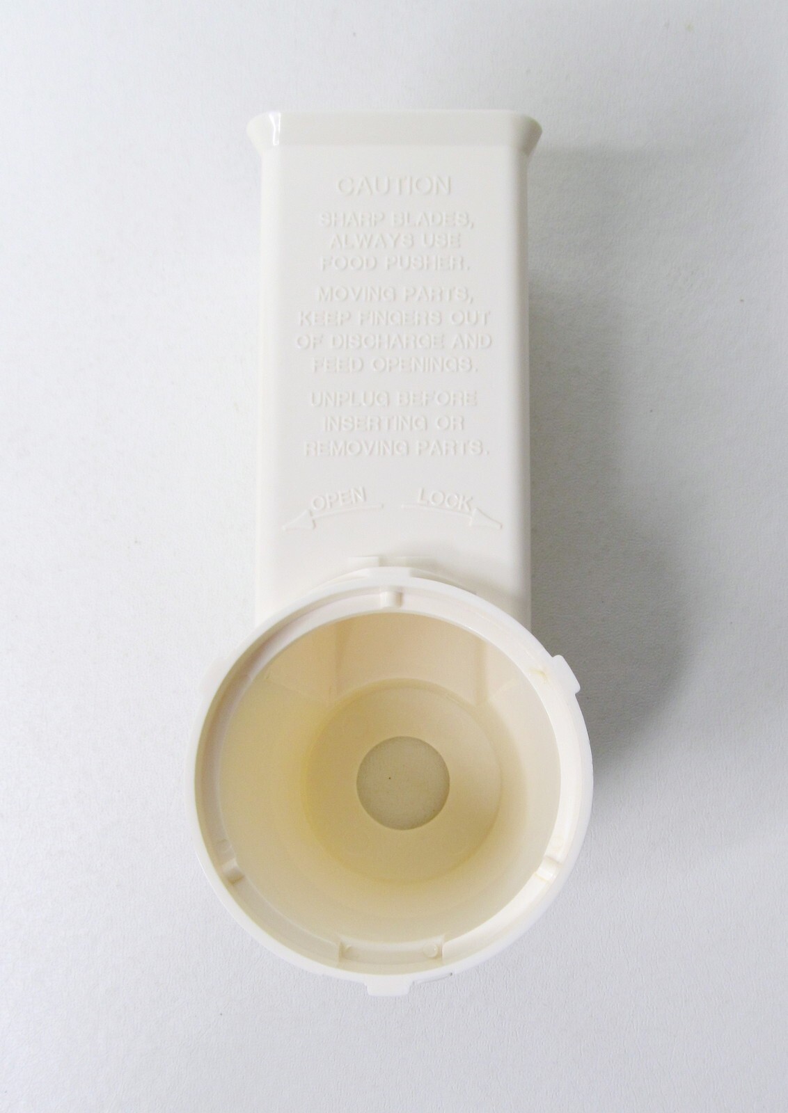 Presto Salad Shooter Part Chute ONLY | For Model 0291001 | White | FREE SHIPPING