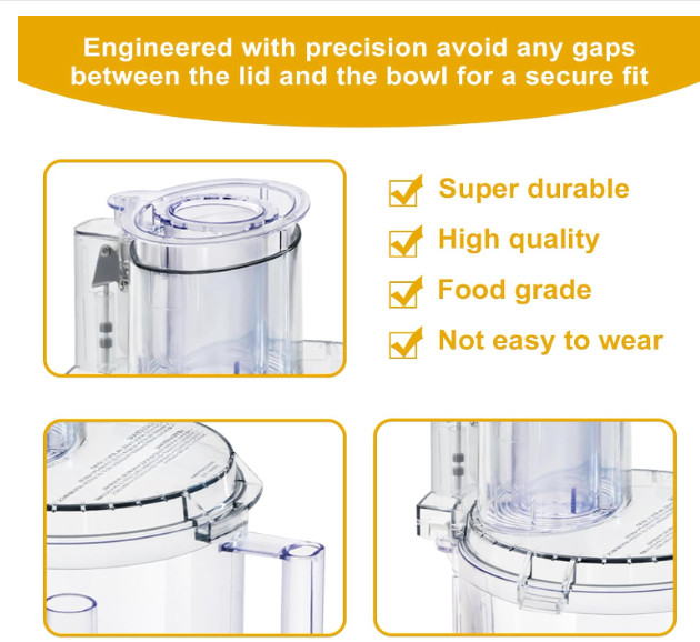 DLC-005AGTXT1 Food Processor Work Bowl for Cuisinart DFP-14 Models