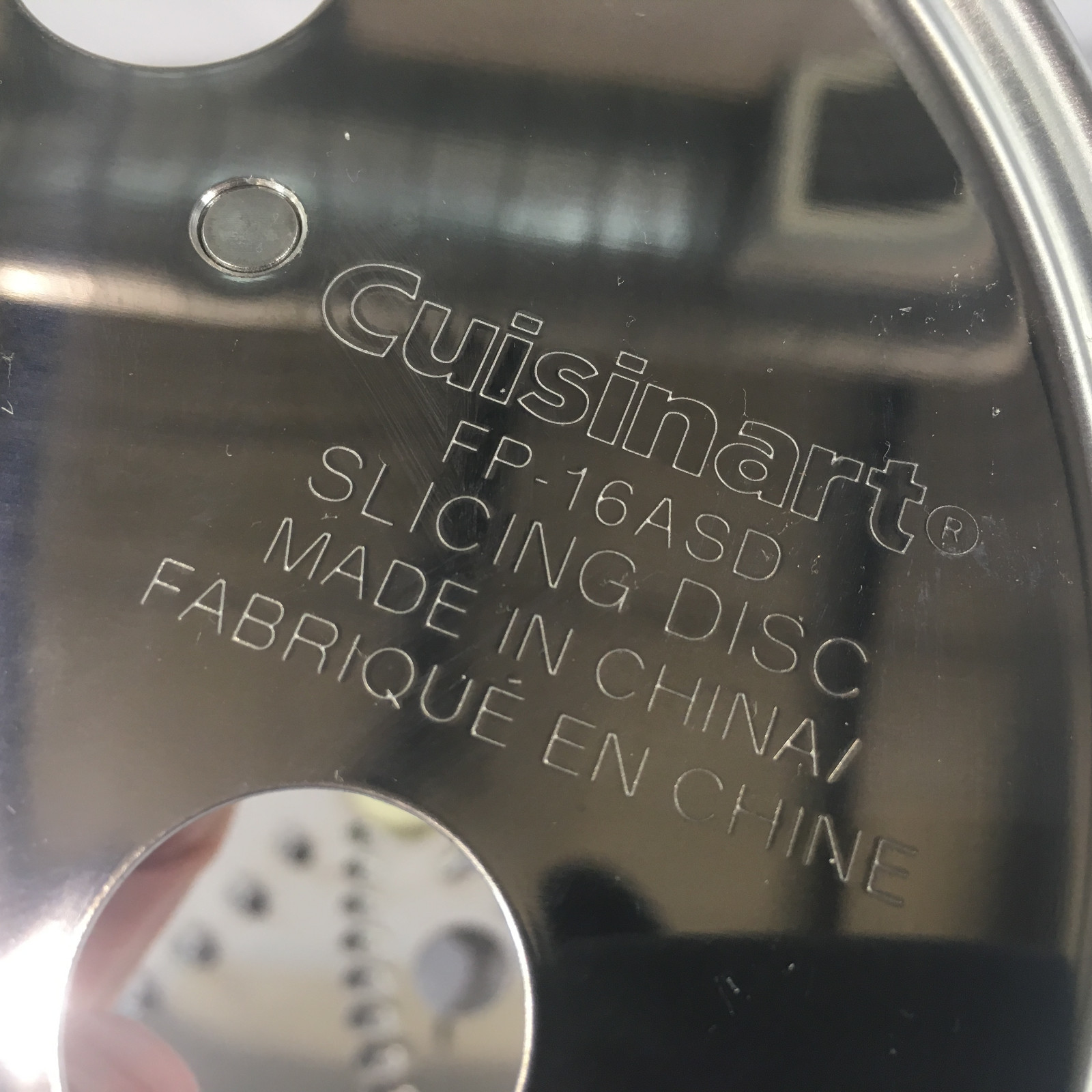 Cuisinart FP-16 Elite Adjustable Slicing Disc FP-16ASD & Shred Disc FP-16RSD