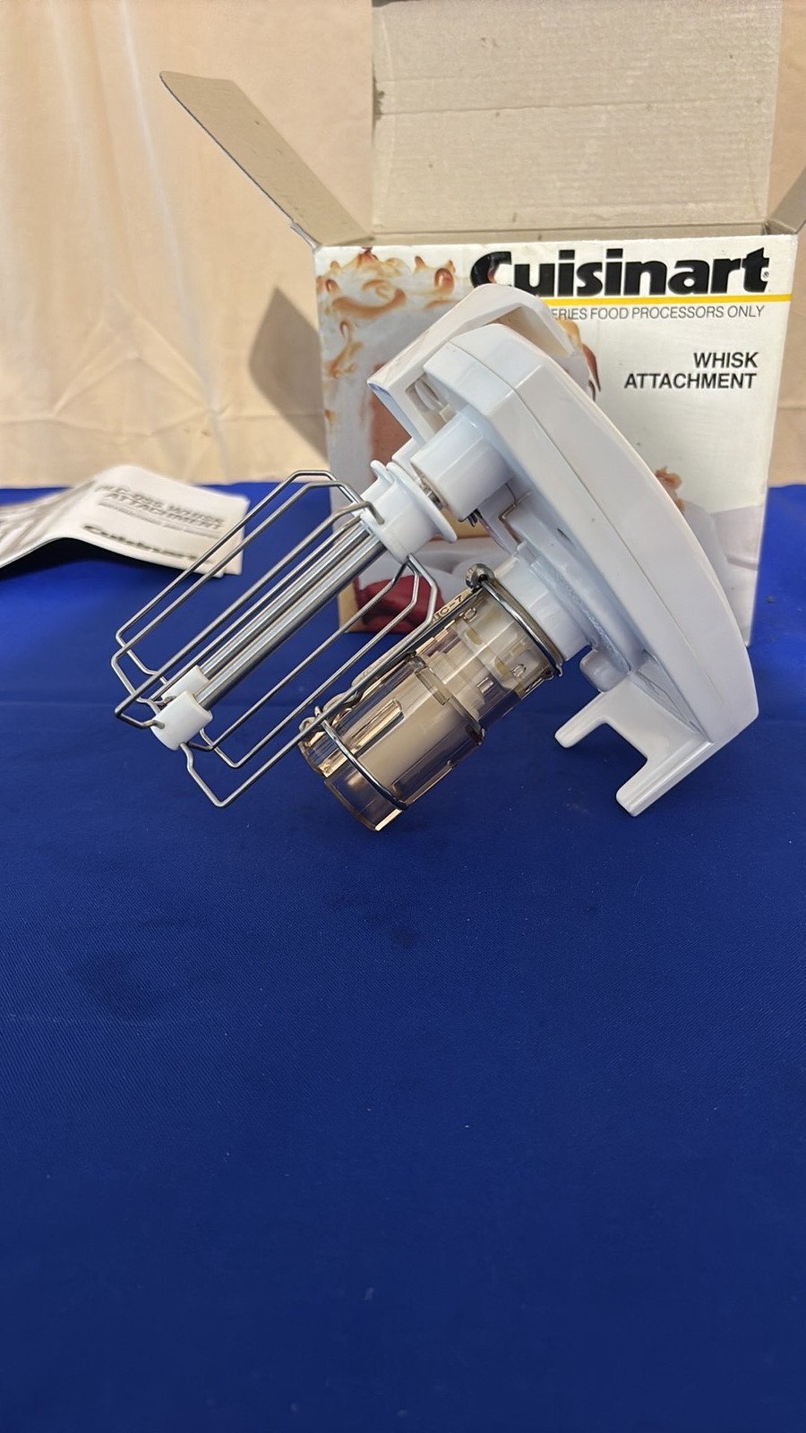 Cuisinart DLC-055 Whisk Attachment for DLC-7 Series Food Processors.