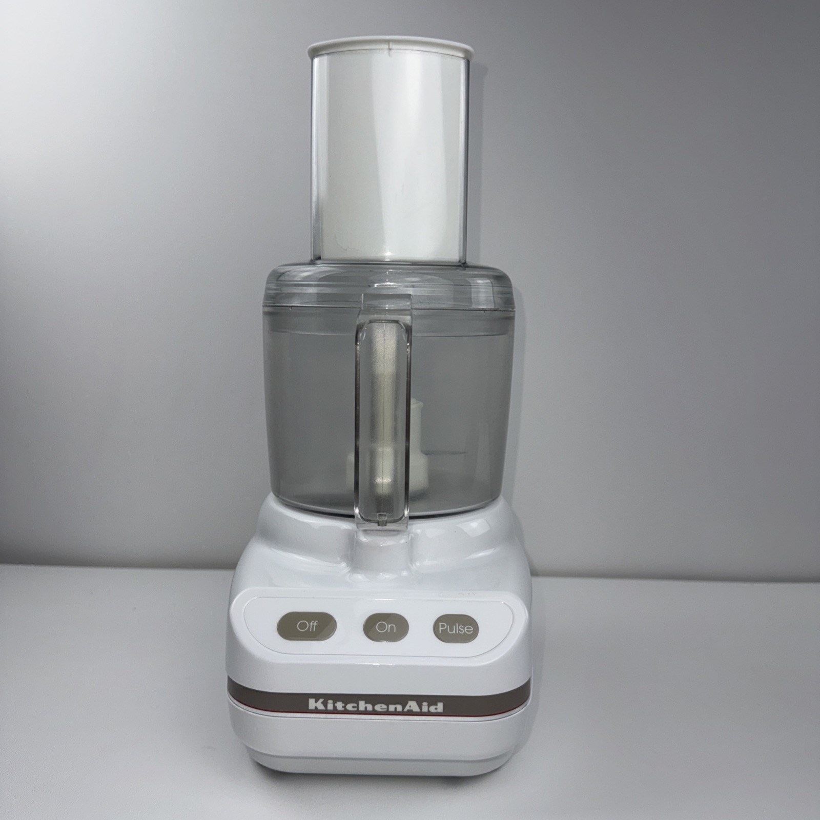 KitchenAid 5 Cup Ultra Power Food Processor KFP350WH WHITE Tested Works Great