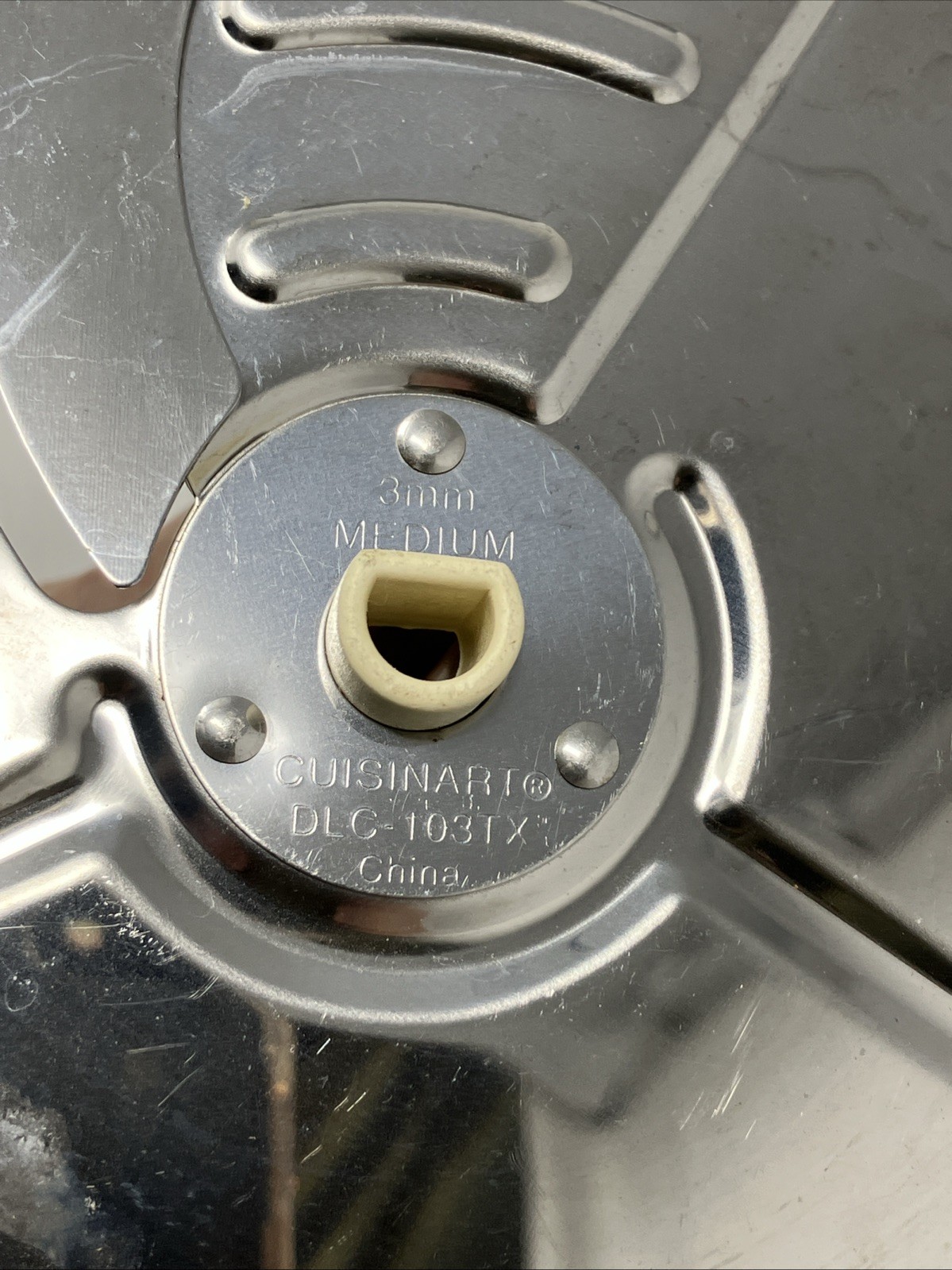 2 Cuisinart Discs for DLC-5 Food Processor DLC-108TX Shred DLC-103TX 3mm Slice