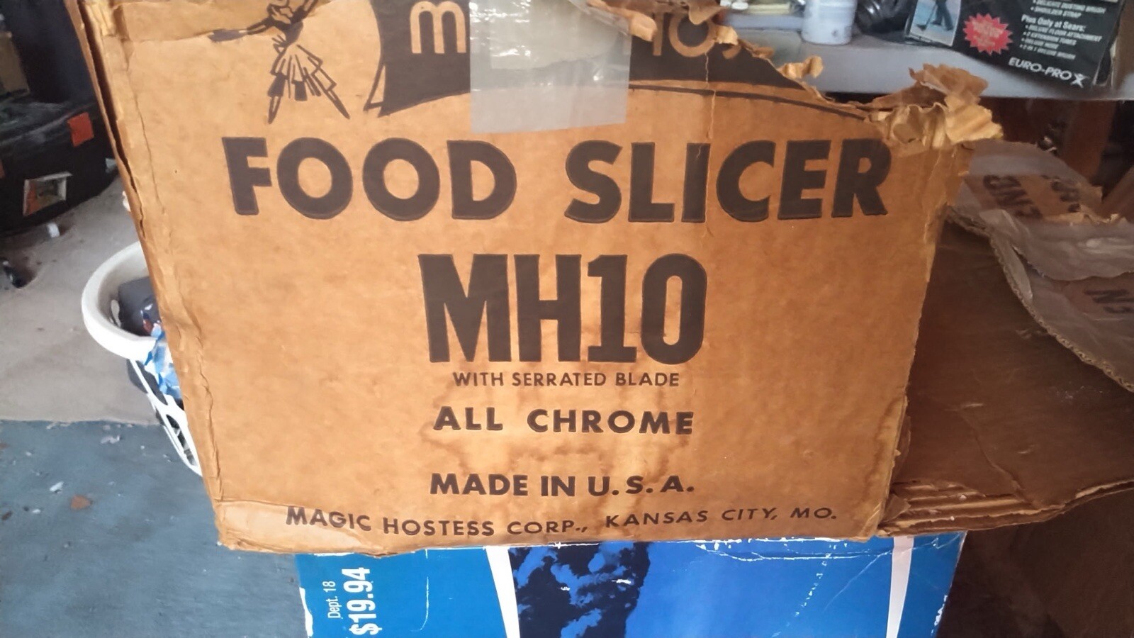 Vintage Magic Hostess MH10 Food Slicer