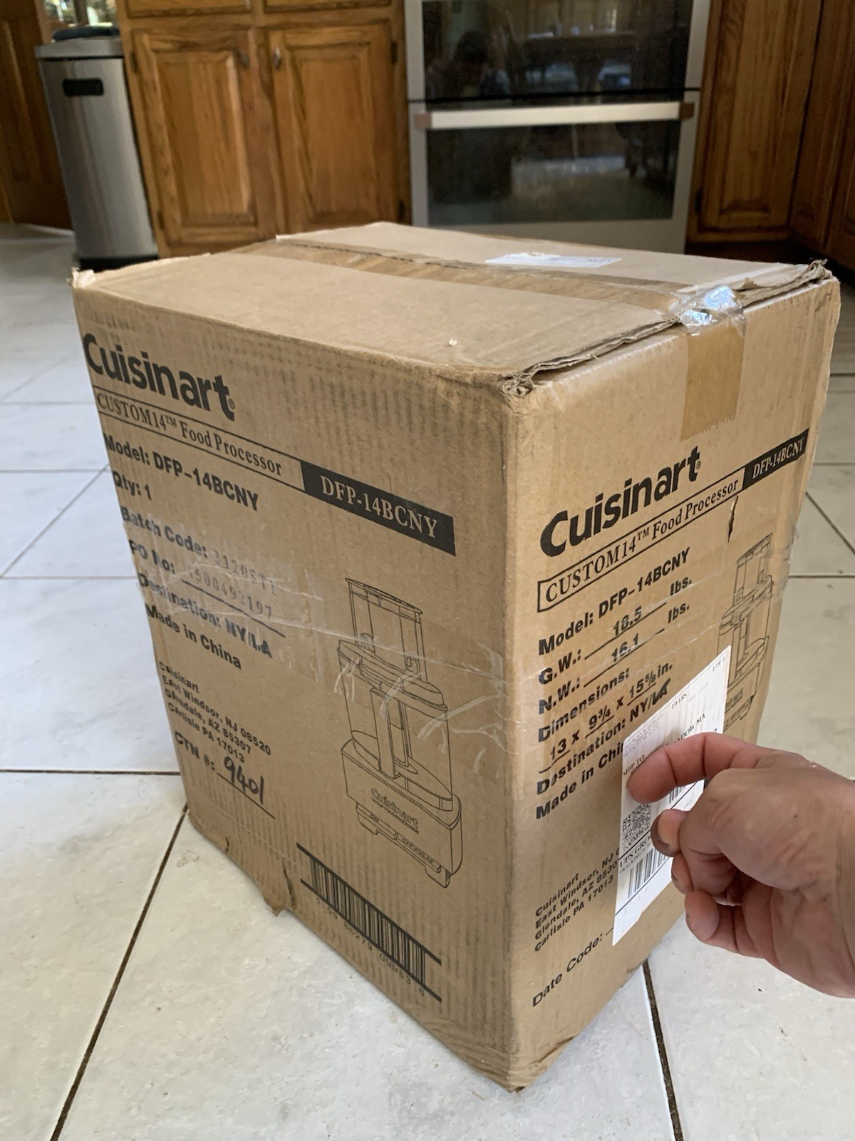 Cuisinart DFP-14BCNY 14-Cup Stainless Steel Food Processor Extra-Large Feed Tube