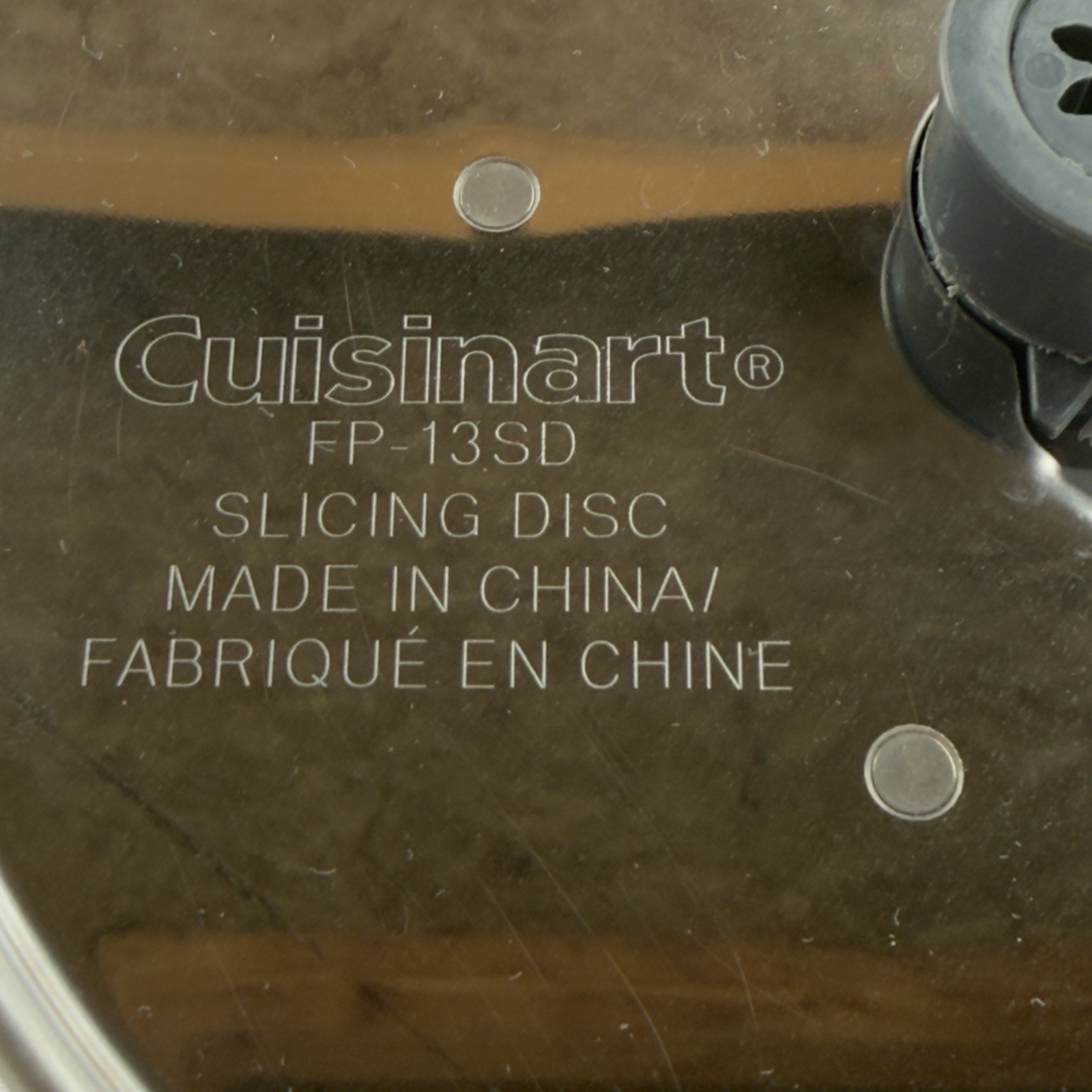 Cuisinart FP-13 Food Processor Disc Set FP-13RSD Coarse Shredding + Case