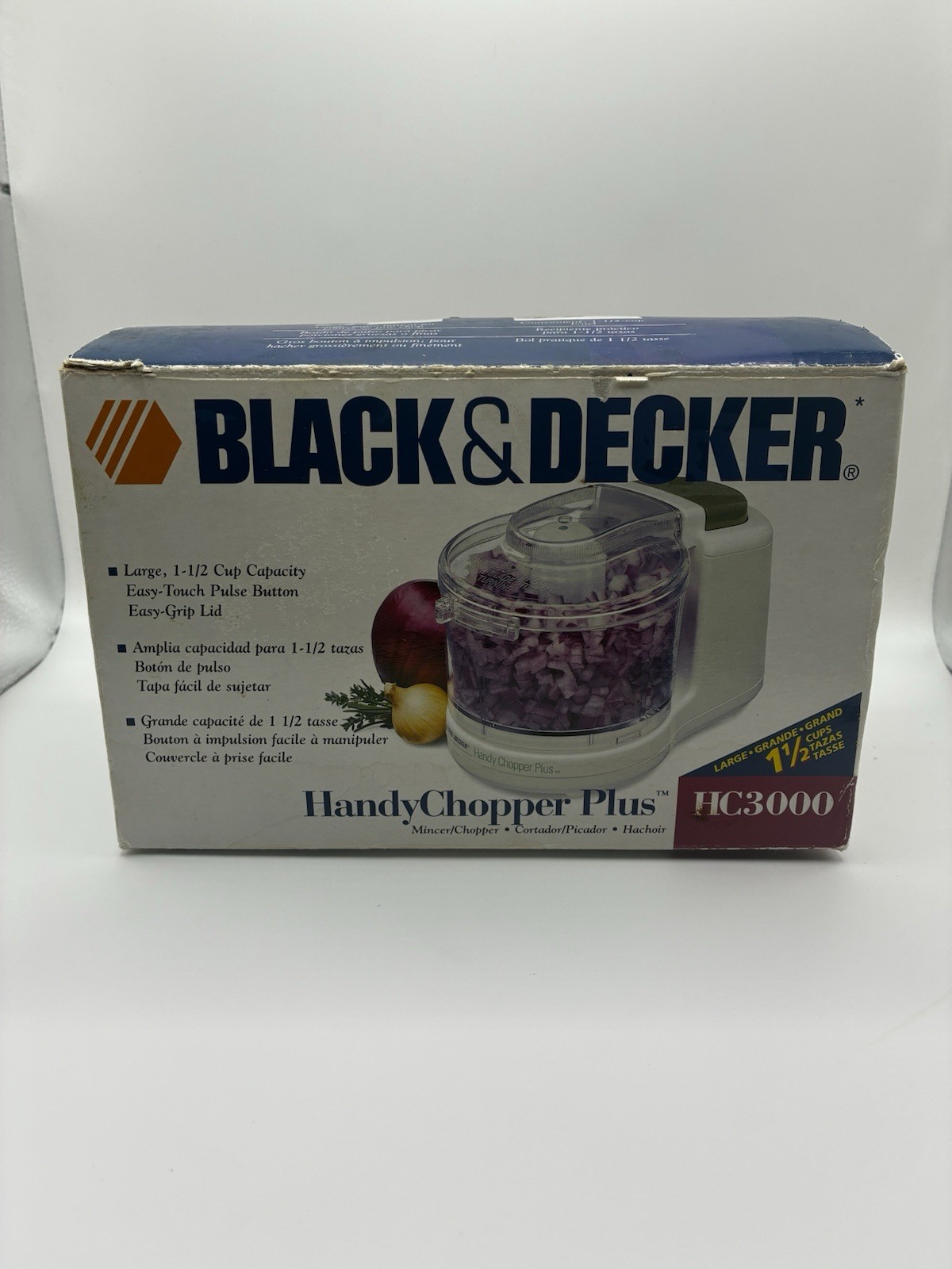 Black & Decker HC3000 Handy Chopper Plus Food Processor