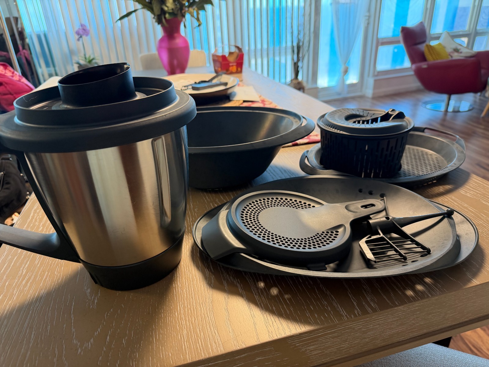 Thermomix TM6 Food Processor Set w/ One Extra Bowl Original Accessories