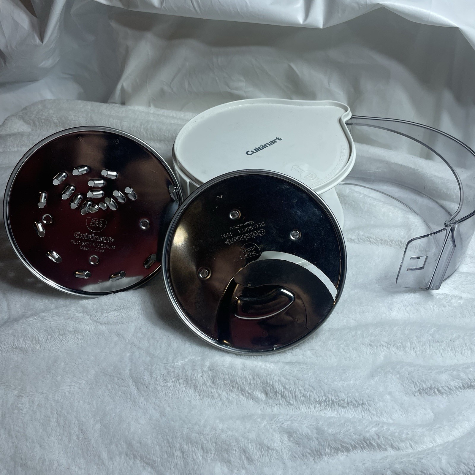Cuisinart Prep 11 Plus Food Processor DLC-2011 Working [Lot=2 Discs] Arbor Case