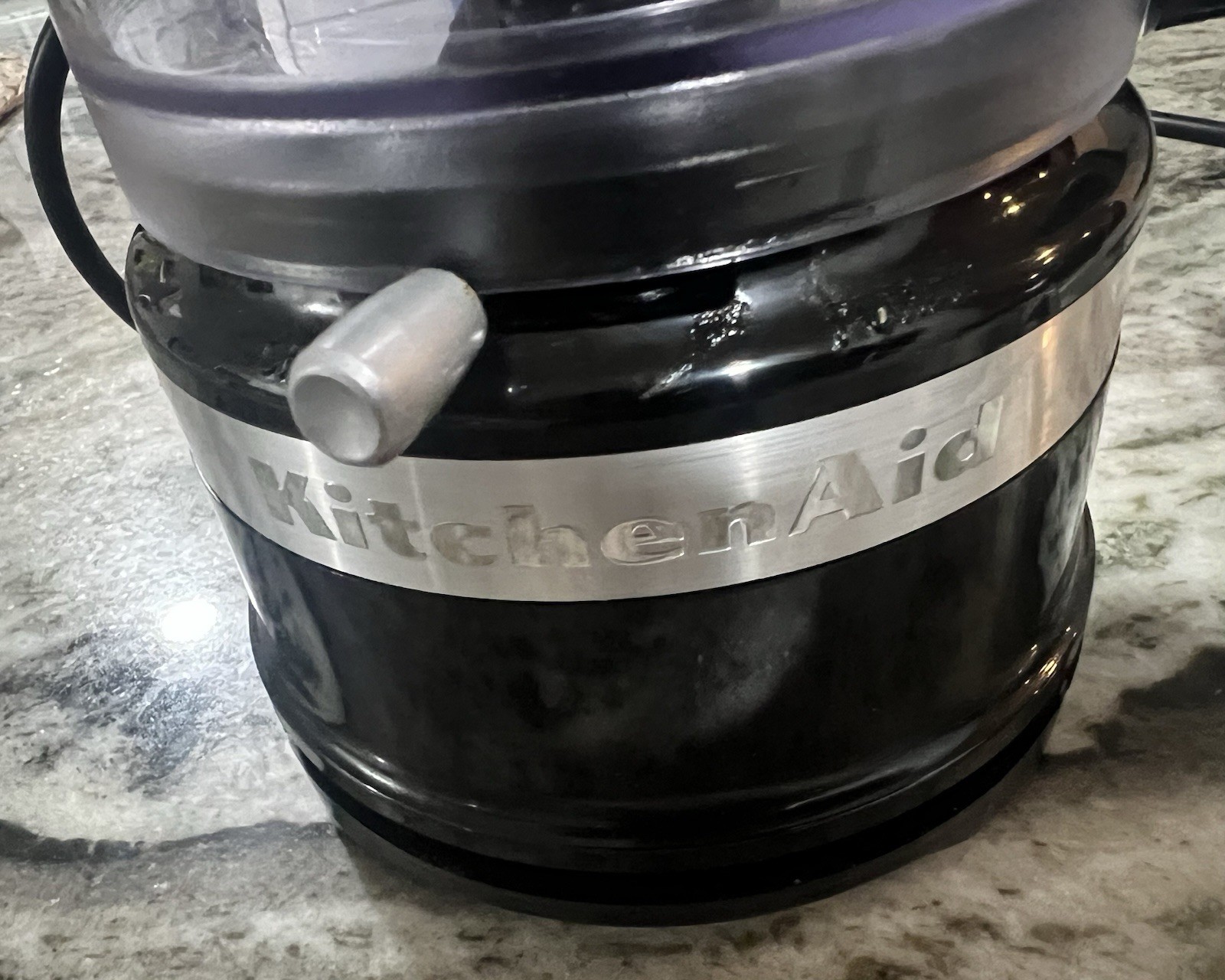 Kitchen Aid KFC3516 Mini Food Processor Chopper Tested Works Black