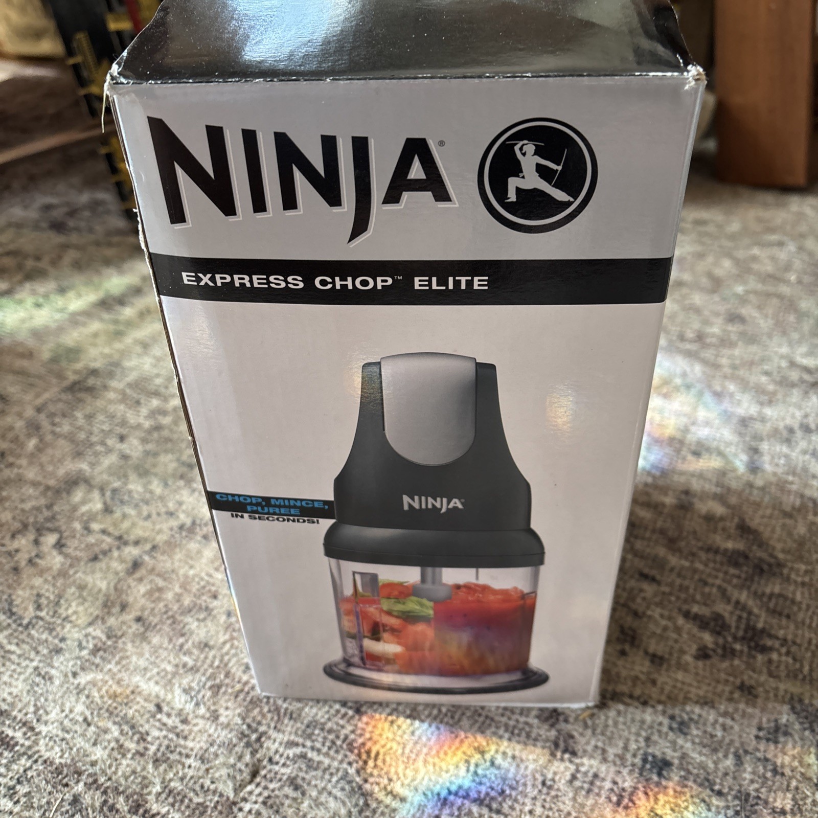 Ninja NJ100GR 16.0 oz. Food Chopper, Food Processor-Black NIB-Factory Box/wrap!!