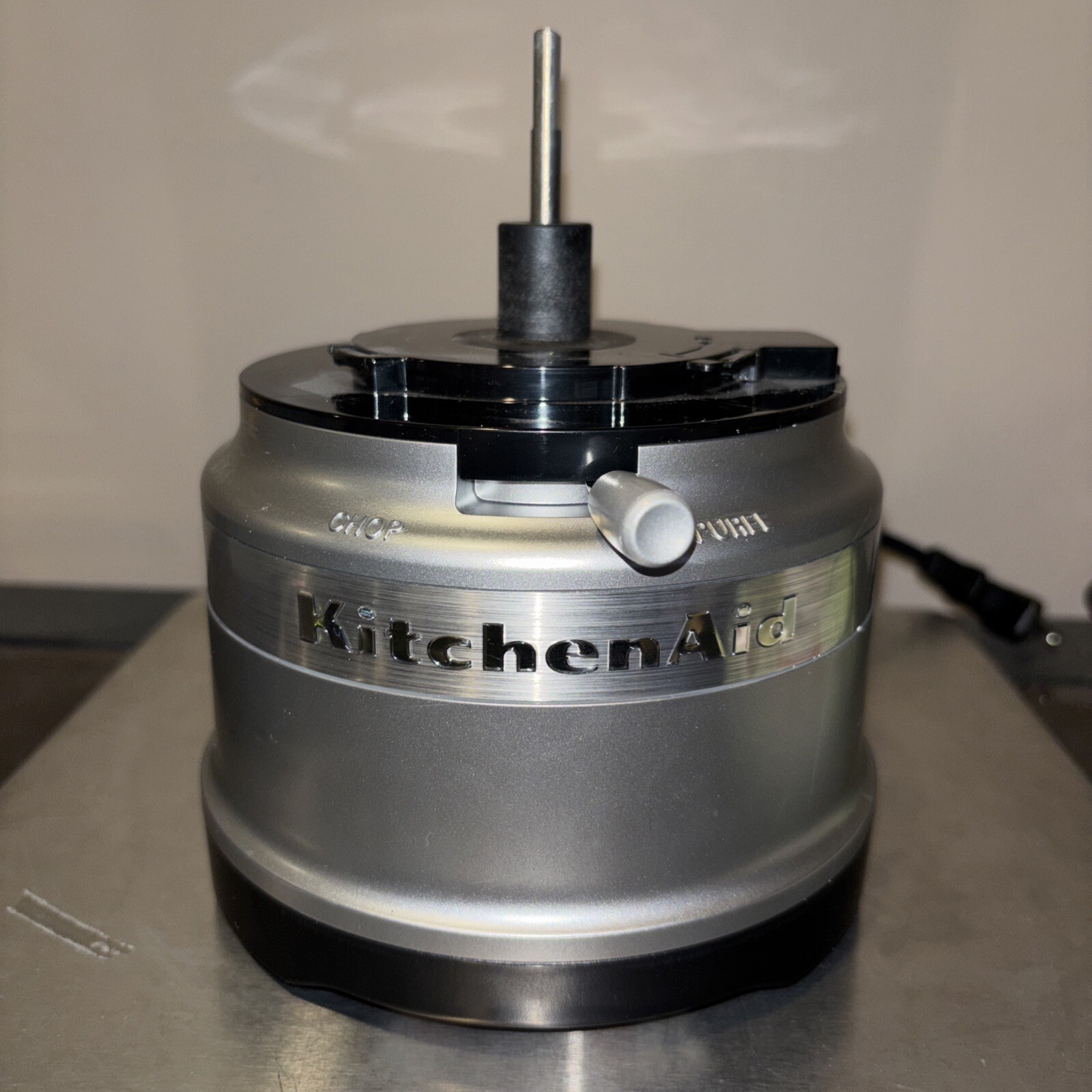 KitchenAid KFC3516CU 3.5 Cups Food Chopper Silver Replacement Base 2 Speed Motor