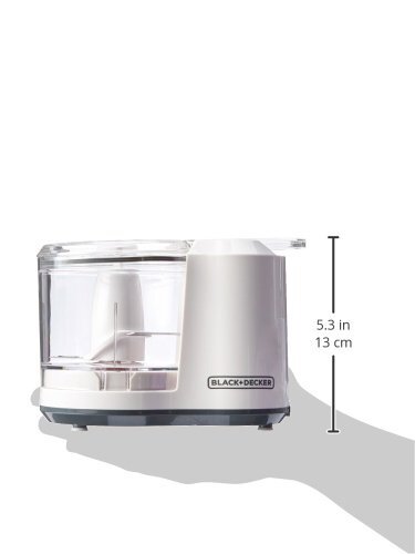 Black & Decker HC150W 70-Watt Food Chopper with Lid, Multicolour – Free Shipping