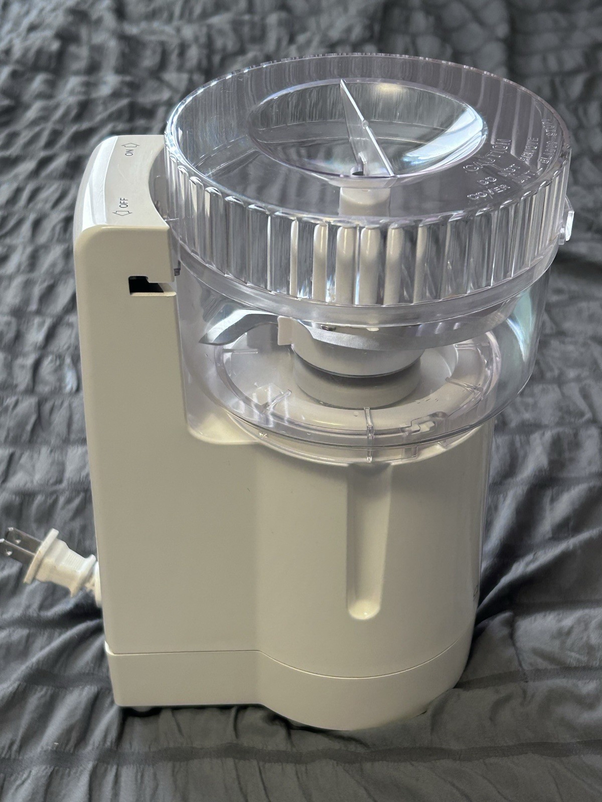 VTG Sears Roebuck & Co. Electric Kenmore Short Order Food Processor 400.69670