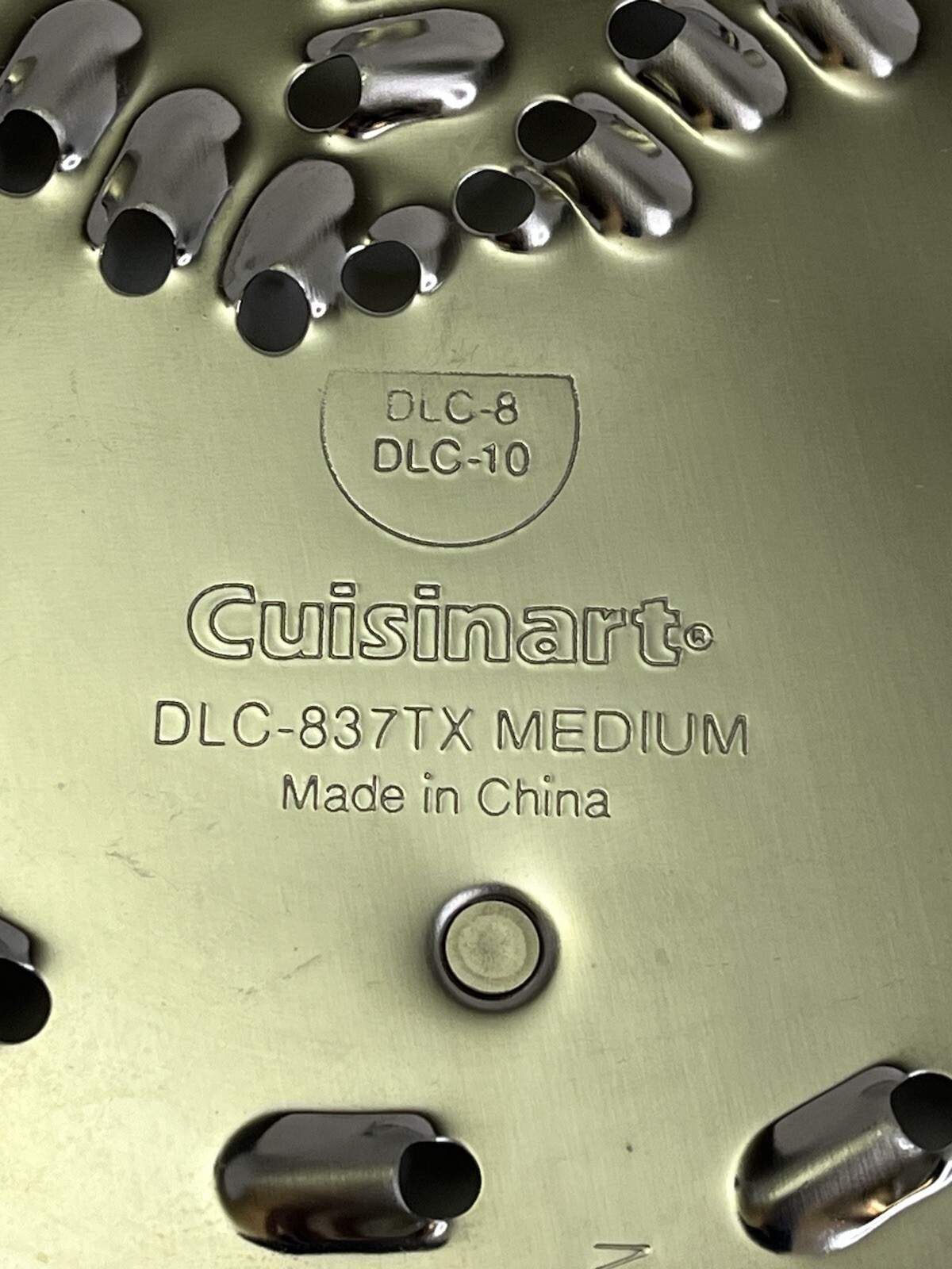 Cuisinart Pro Classic DLC-10 8 Replacement Disc Shred Grate DLC-837 TX