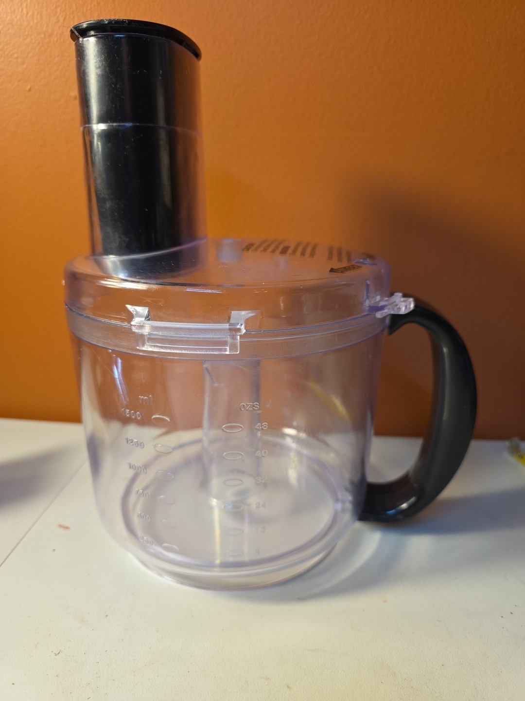 Bravetti Platinum Pro Food Processor BP101H Replacement Bowl With Lid, No Cracks