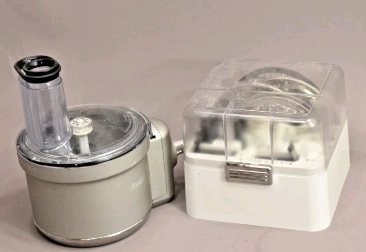 KitchenAid Stand Mixer Food Processor Attachment w/Storage Case KSM2FPA