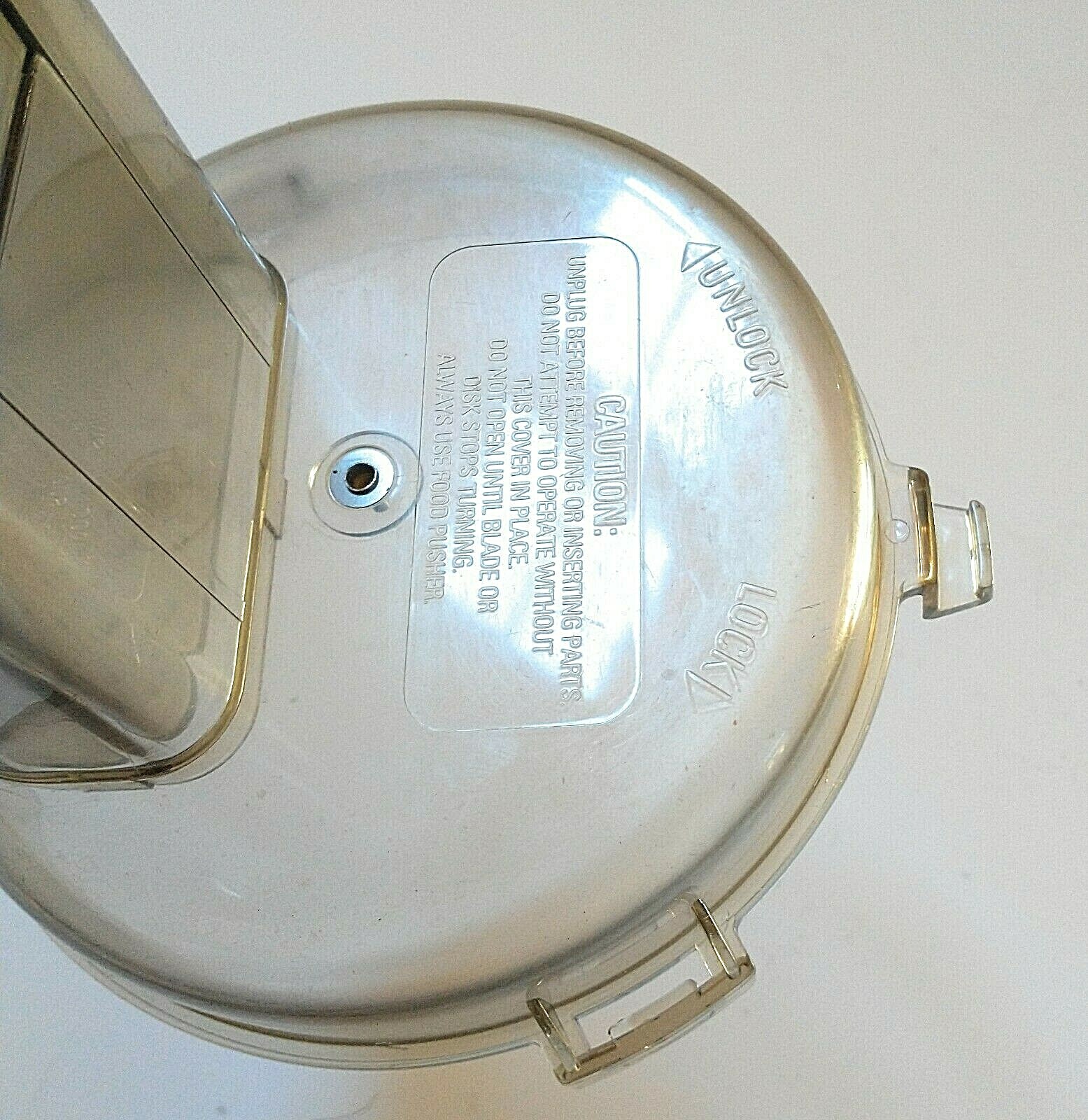 Black & Decker Short Cut Food Processor F1-CFP-10 Replacement Lid & Pusher