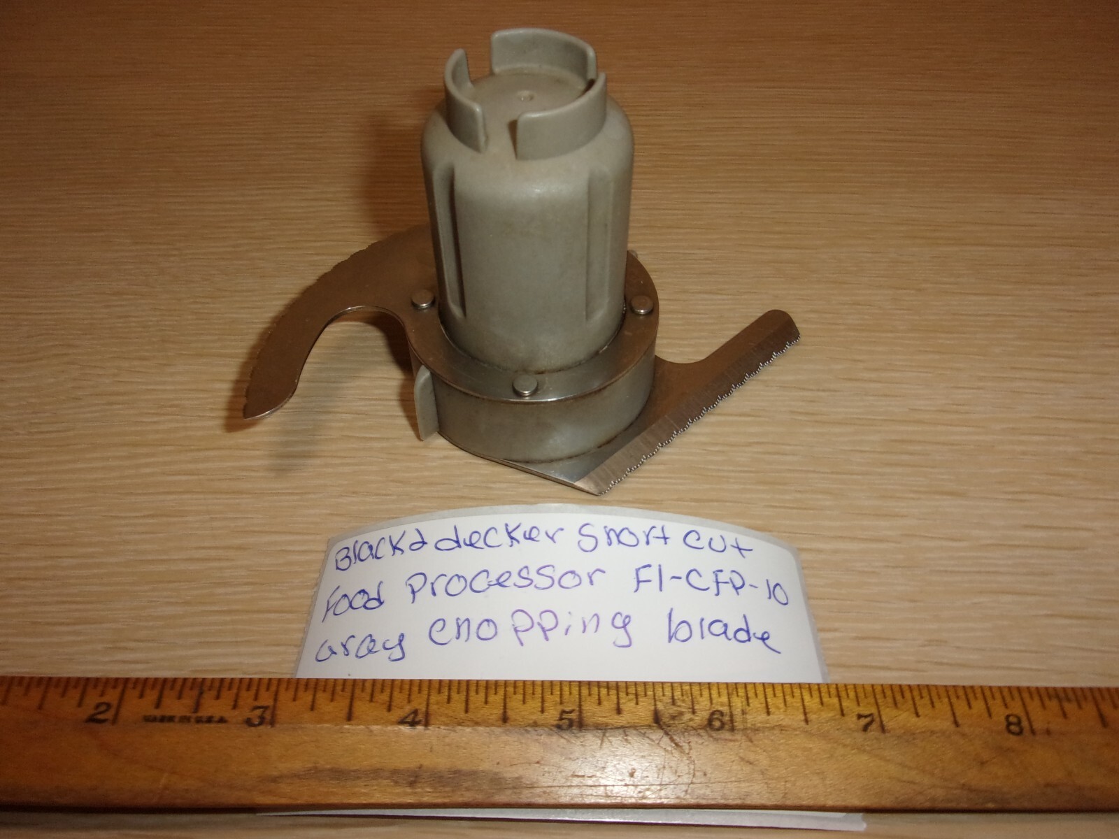 BLACK AND DECKER SHORTCUT FOOD PROCESSOR F1-CFP-10 GRAY CHOPPING BLADE