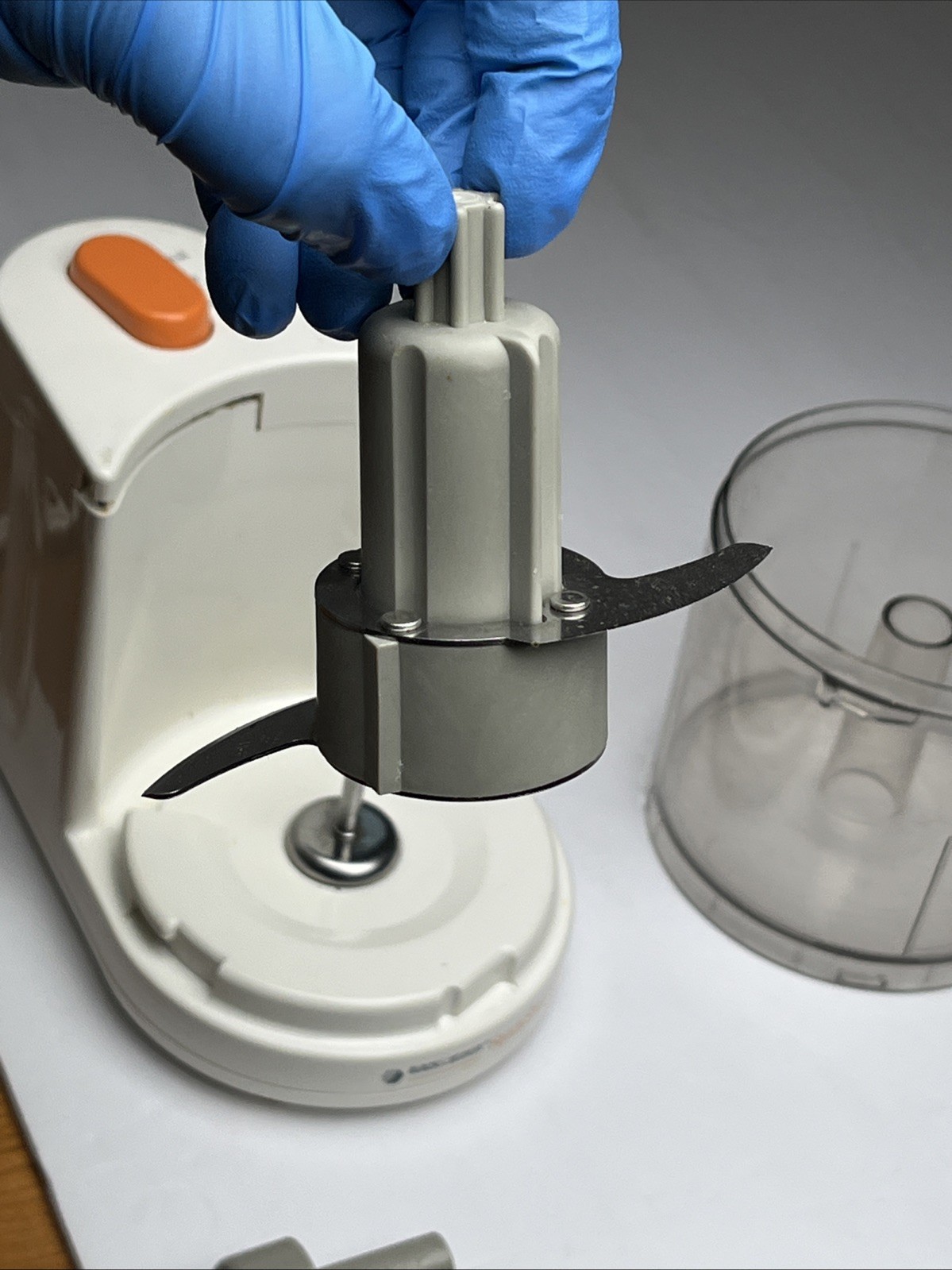 Black&Decker Handy Shortcut Mini Compact Food Processor No Lid – TESTED & WORKS