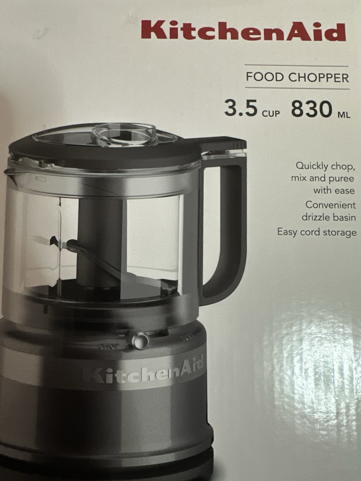 Kitchen Aid 3.5 Cups Food Chopper