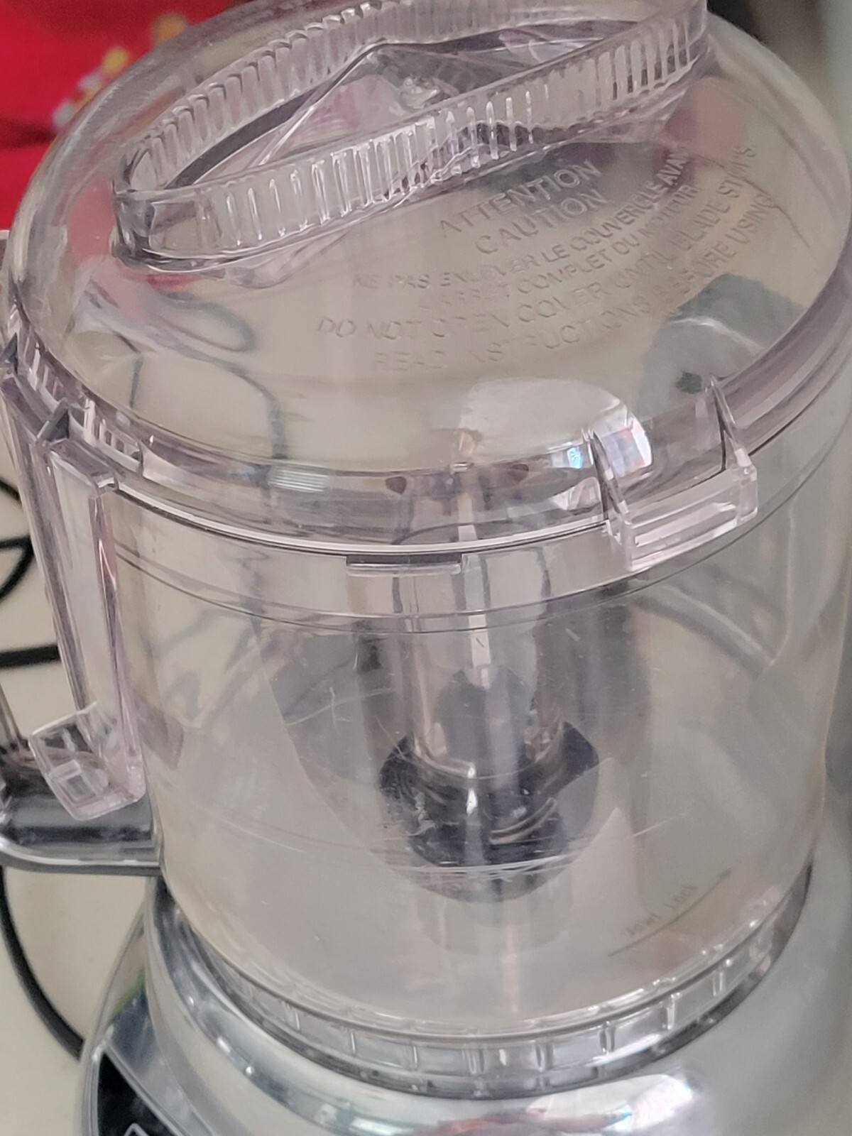 Cuisinart Mini Prep Plus Food Chopper/Grinder, base, cup and lid ONLY, NO BLADE