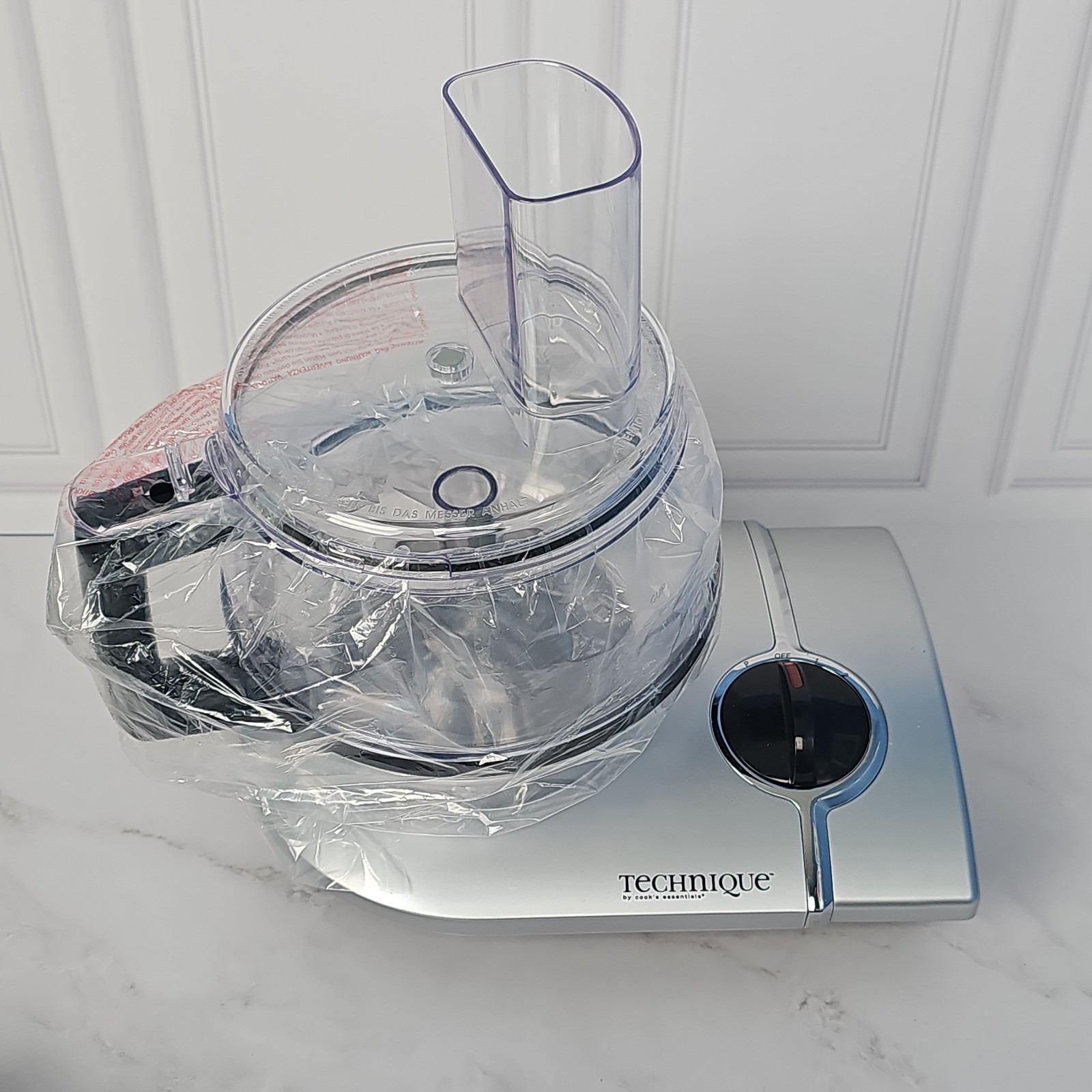 QVC Cook’s Essentials Food Processor Base with Parts Technique Model CETOFP263