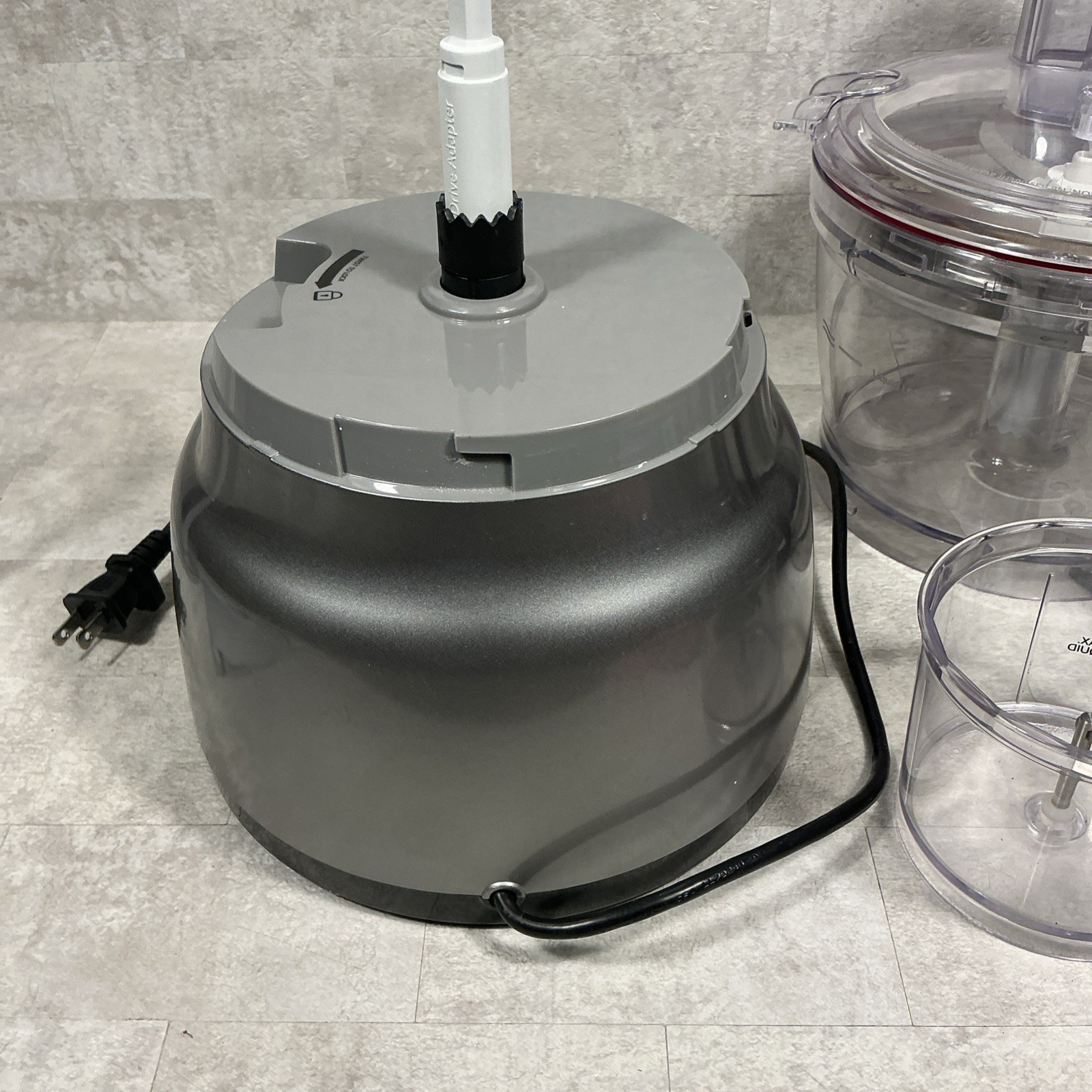 Kitchen Aid 13 Cup Exact Slice Food Processor & Dicing Kit KFP1356GC COMPLETE VG