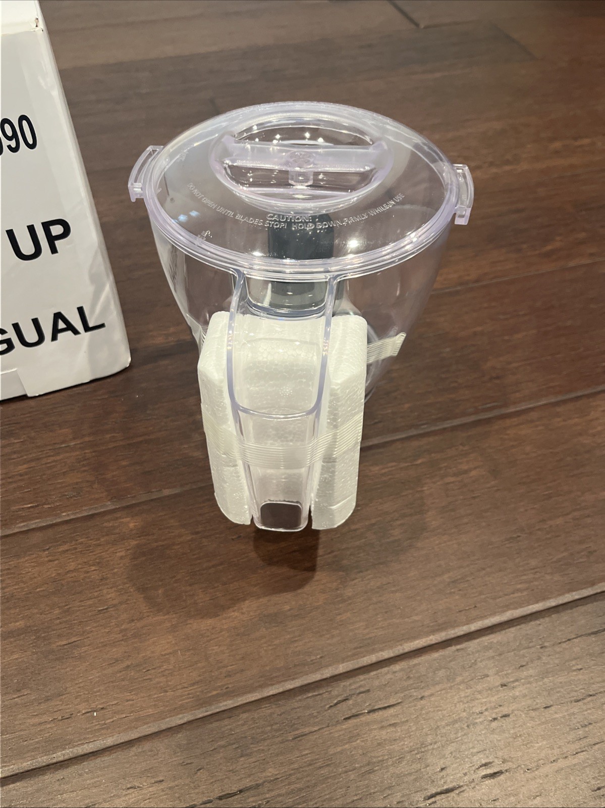 Oster Food Processor Accessory Bowl w Blade Lid Manual Part 116432
