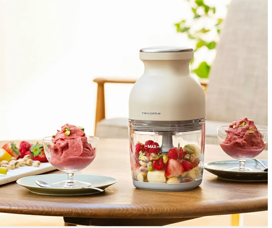 #1 Food Processor Cordless Recolte Bonne Blender Mixer Can Crush Ice Electric