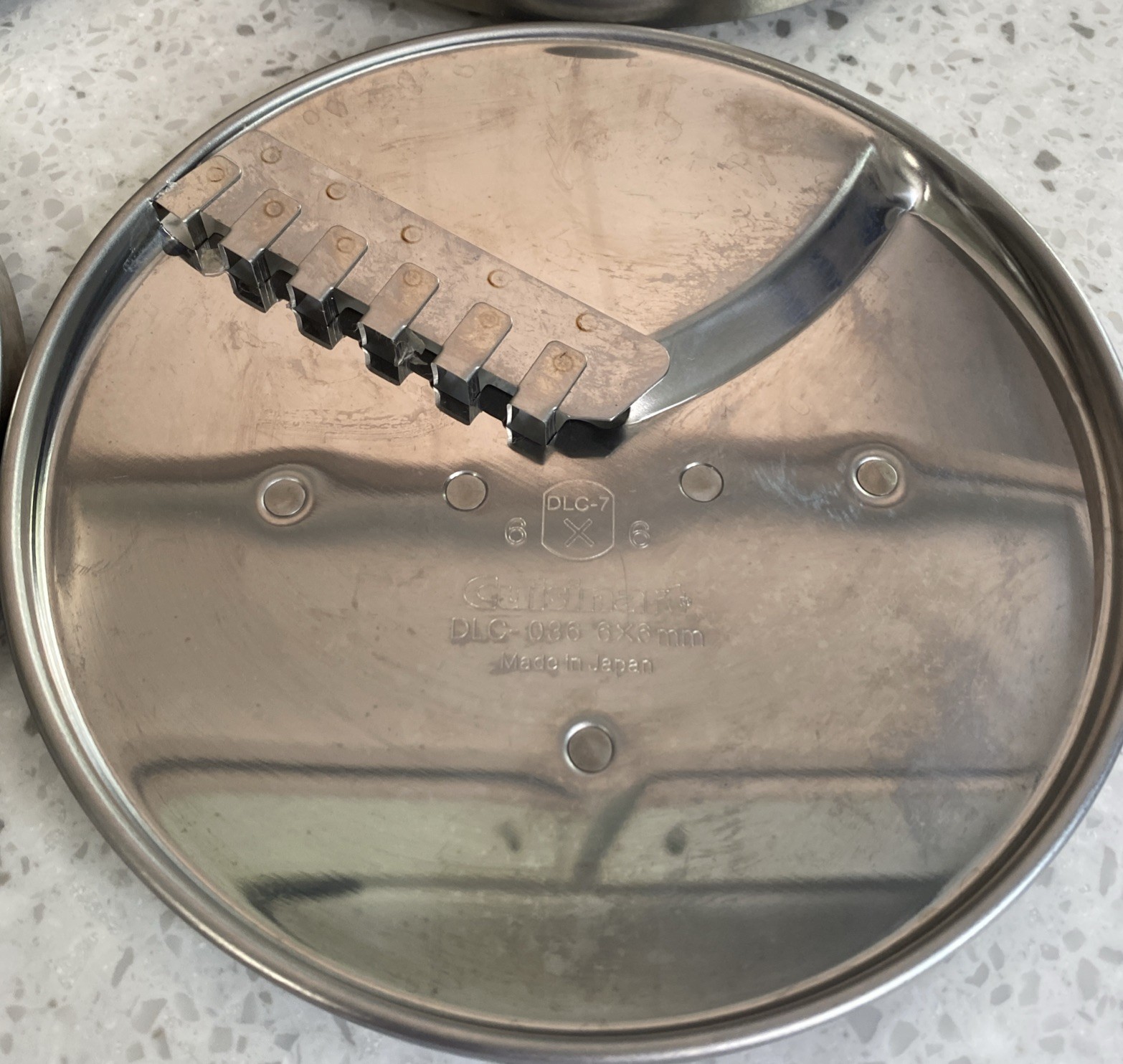 7 Cuisinart DLC Food Processor Disc Blade Slicing Julienne Shred French Fries