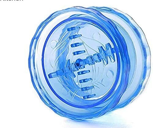 Food Processor-Garlic Mincer Press with a Twist fourth Generation (blue color)