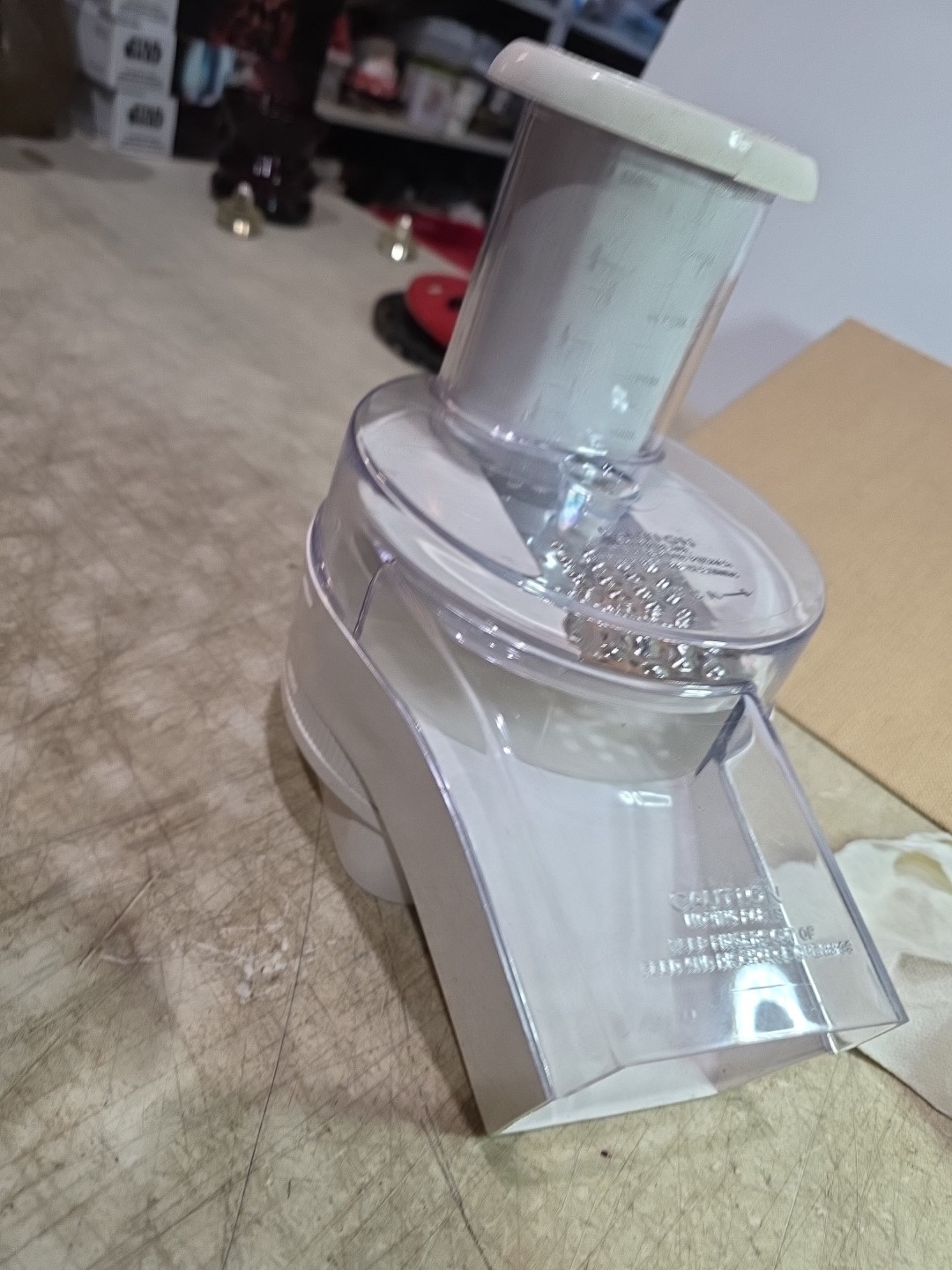 Oster Kitchen Center Food Processor Salad Shooter Attachment 957-38F Lid Pusher