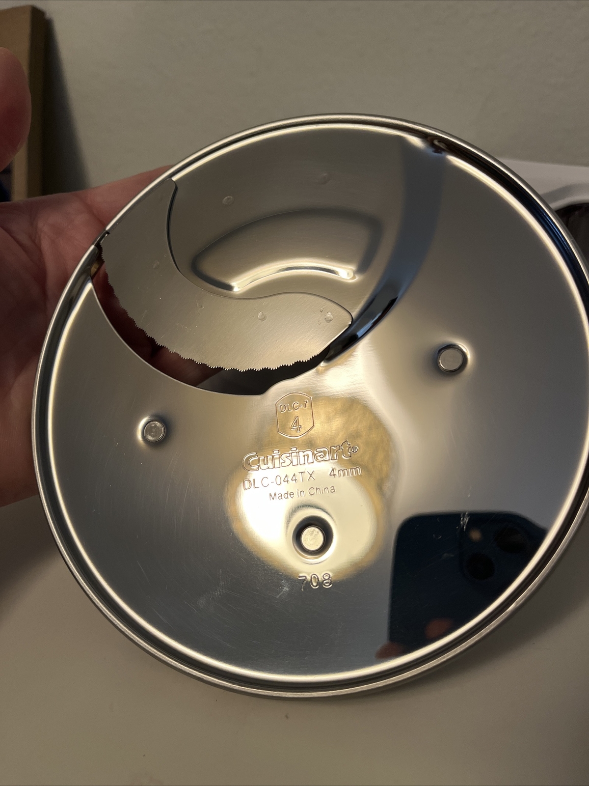Cuisinart DLC-DH Disc Holder + 3 Blades DLC-844TX;DLC-044TX;DLC-037TX