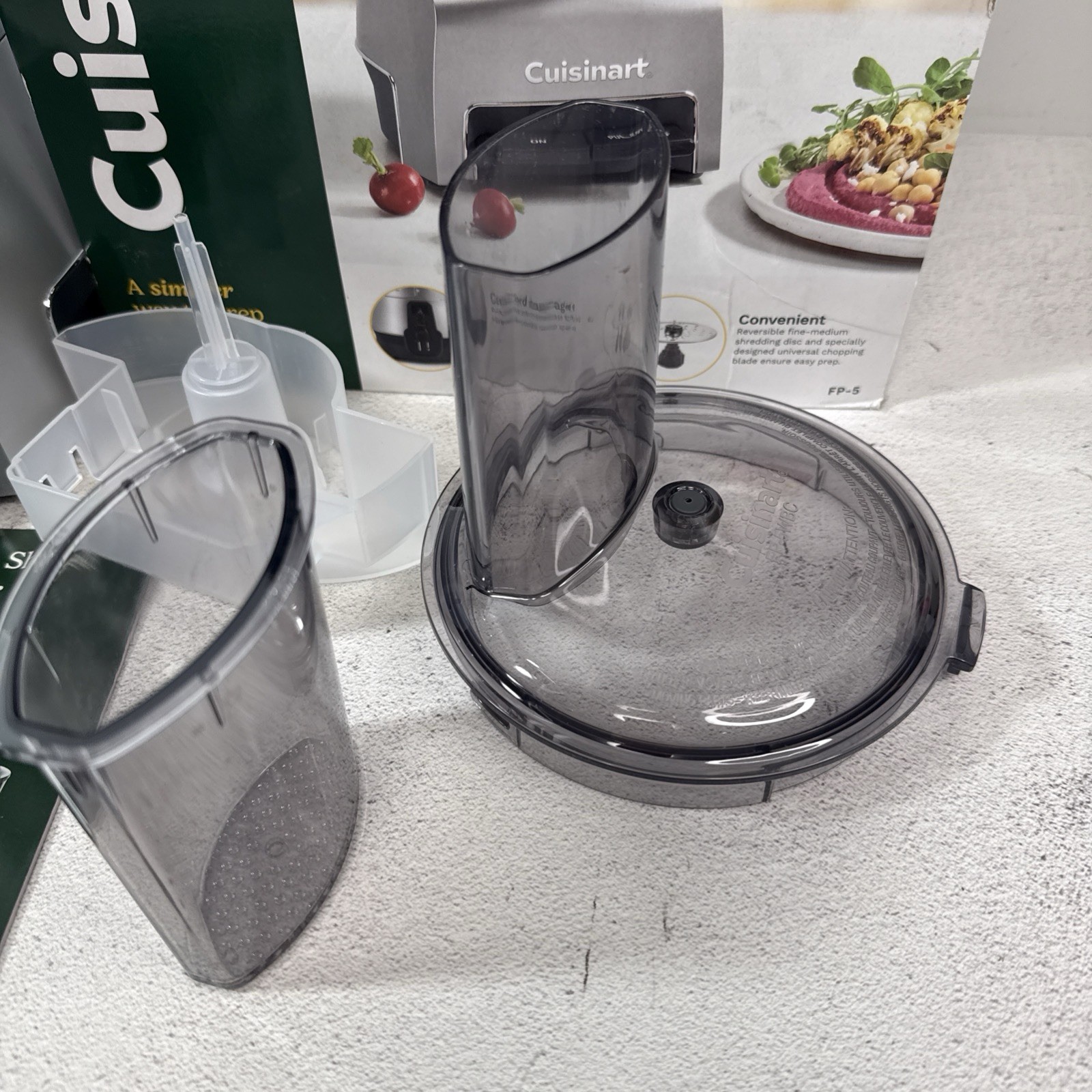 Cuisinart 5 Cup Chop & Shred Food Processor FP-5 Fine And Medium Shredding