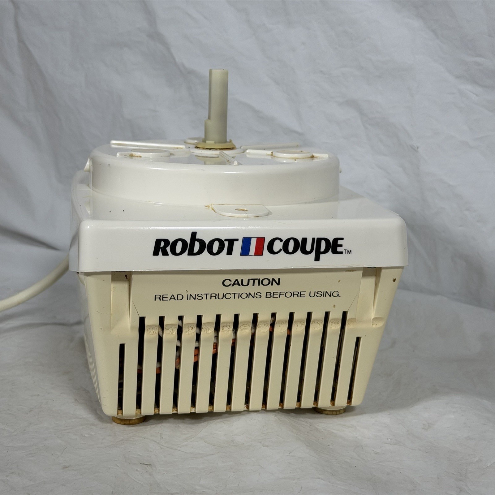 Robot Coupe RC 2000 Food Processor w/ Blade & Grater Tested Working