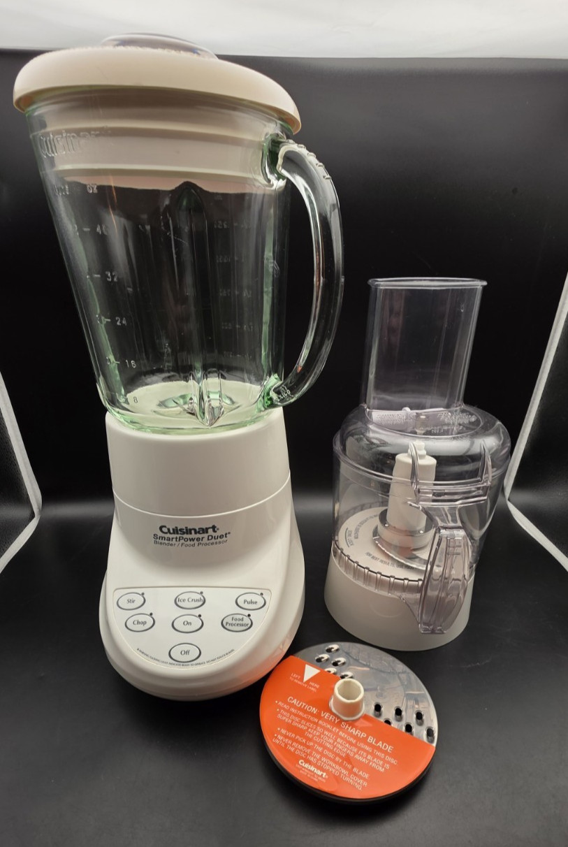 Cuisinart Smart Power Duet, Blender/Food Processor – WHITE- BFP-703
